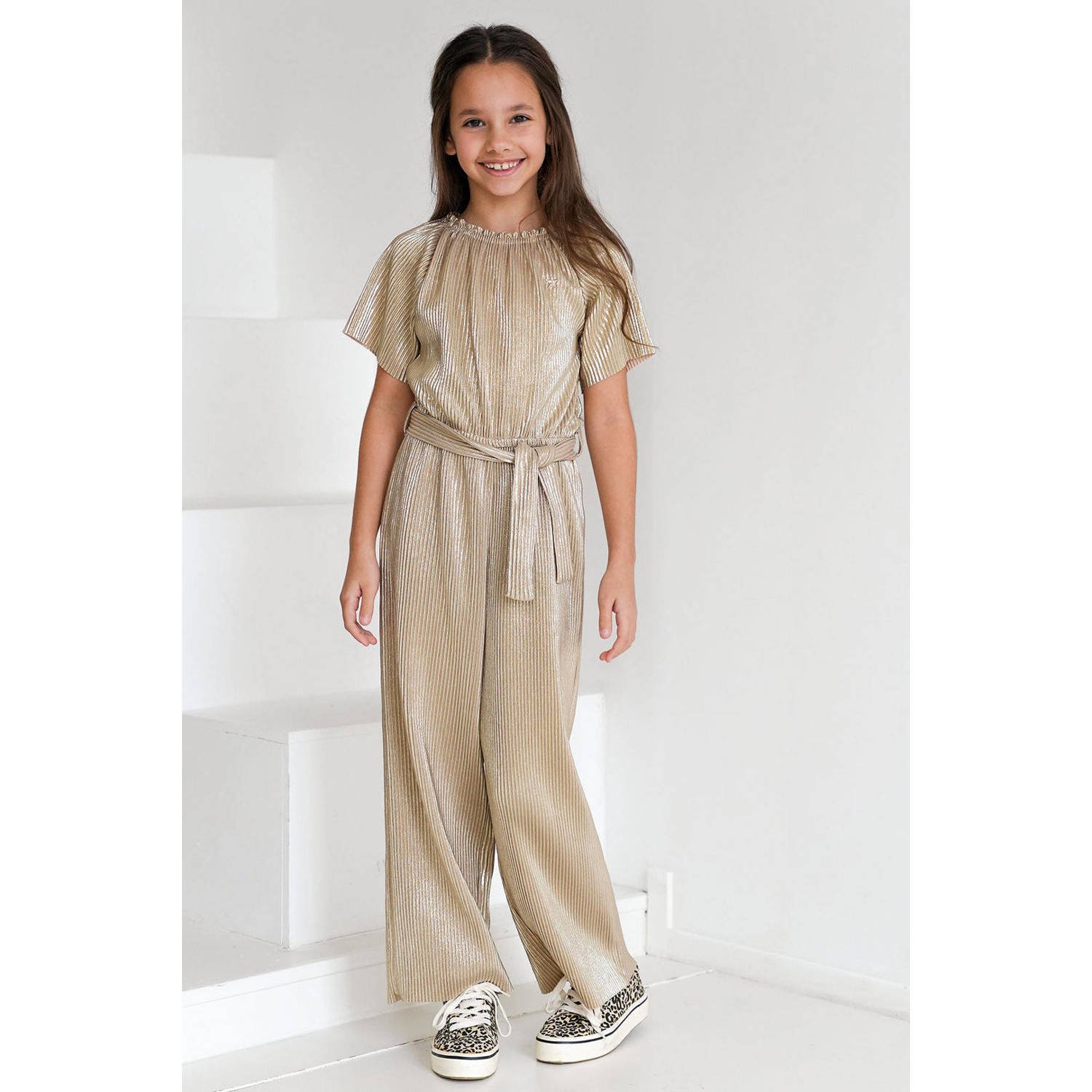 LIKE FLO Meisjes Jumpsuits Flo Jumpsuit Goud