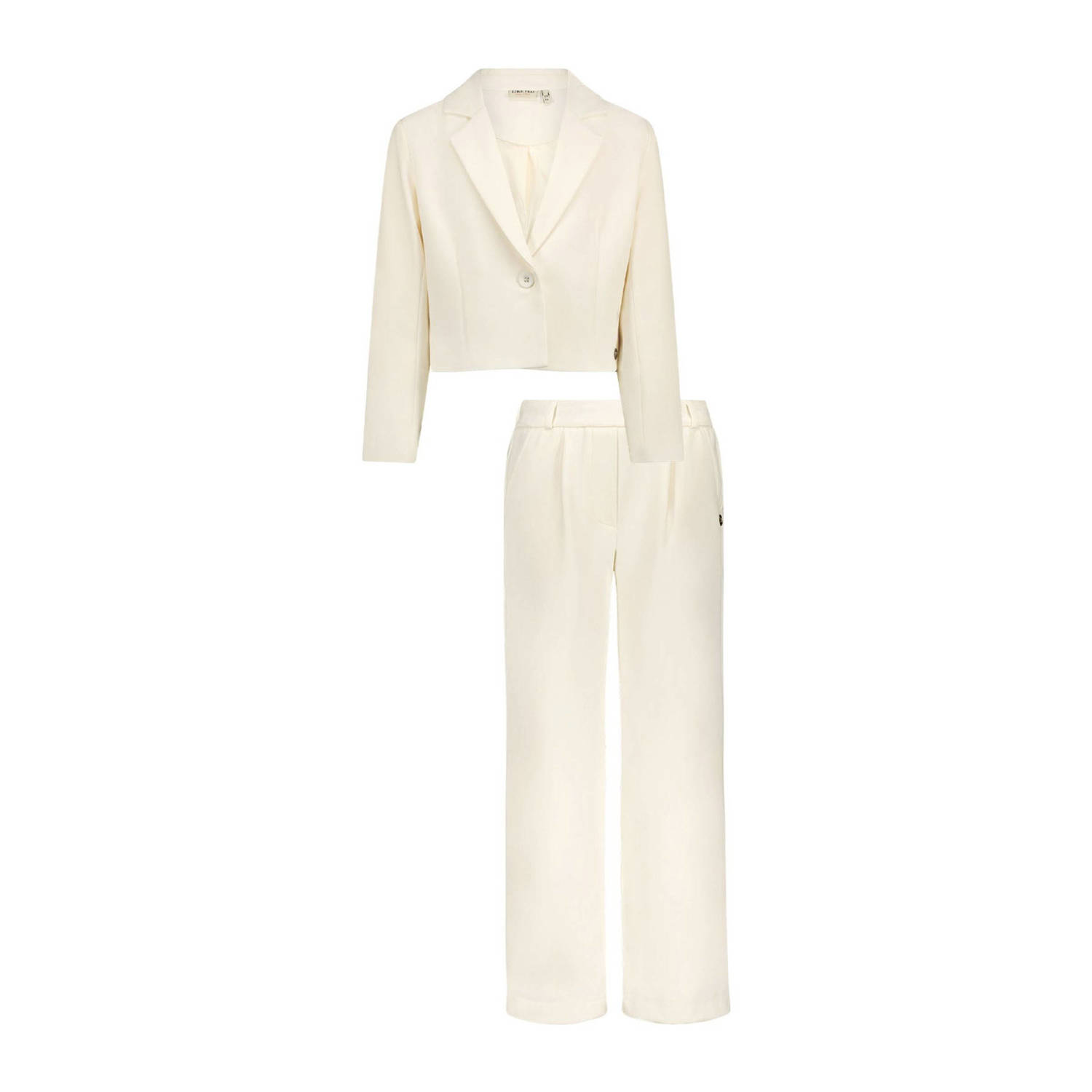 Like Flo blazer + pantalon offwhite