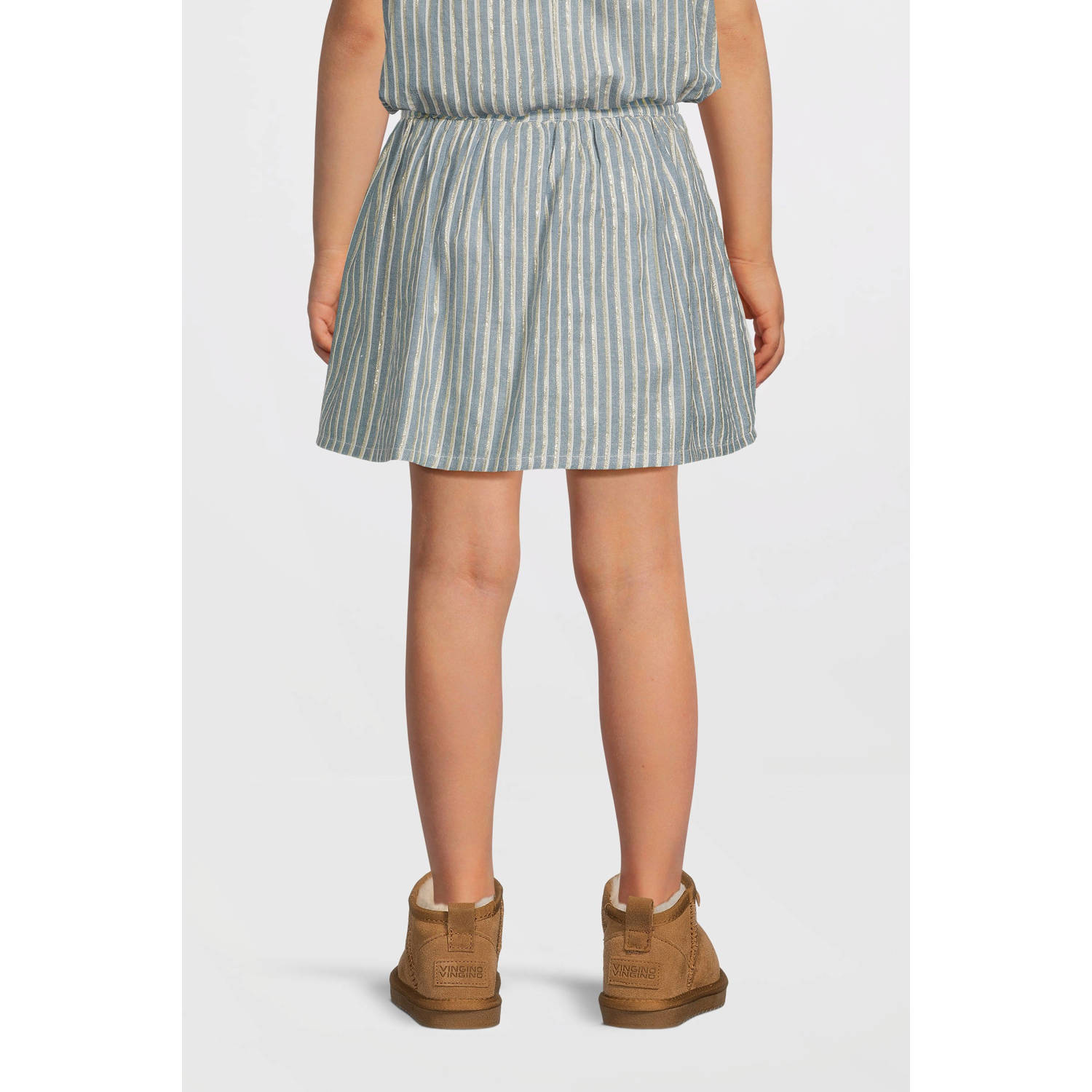 Like Flo midi rok blauw