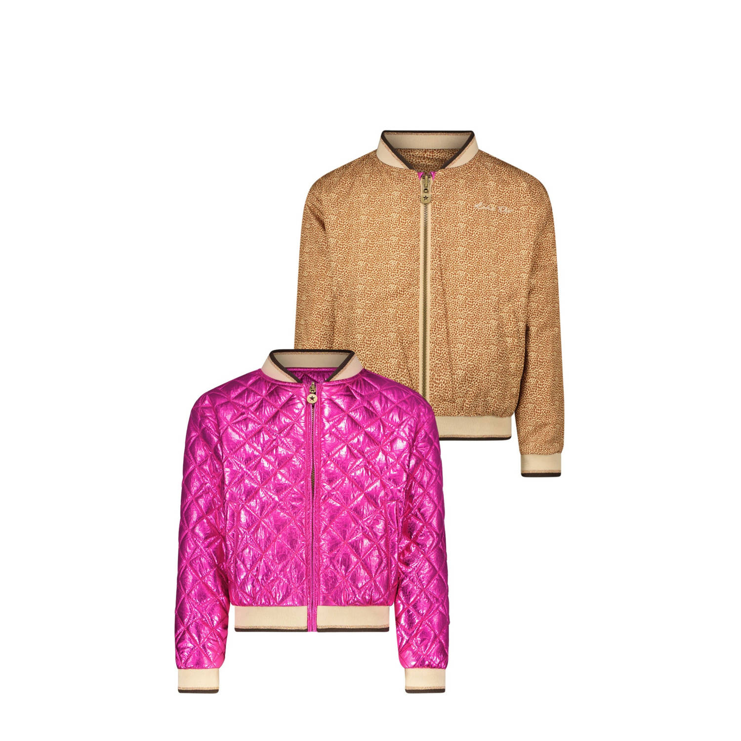 Like Flo reversible jas fuchsia