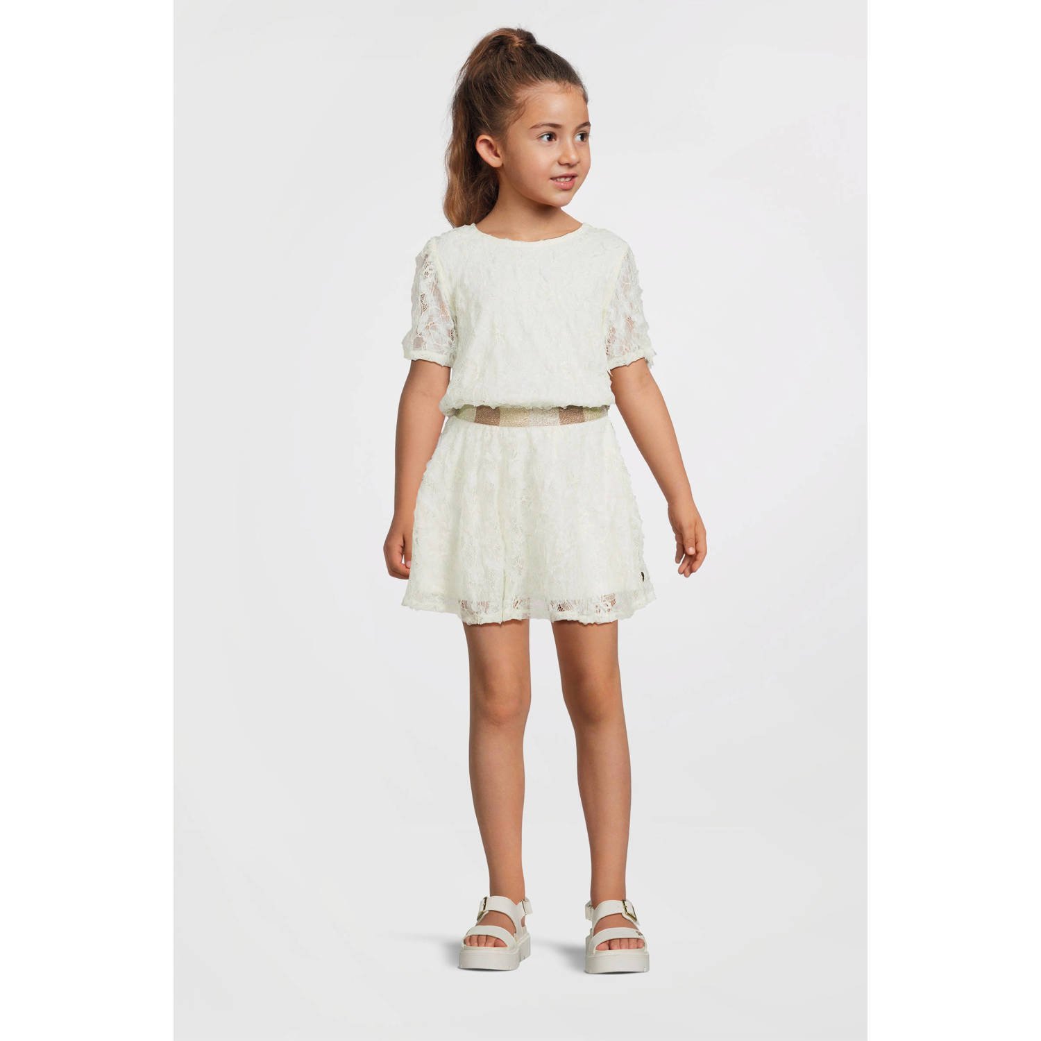 LIKE FLO Meisjes Jurken Flo Dress Ecru