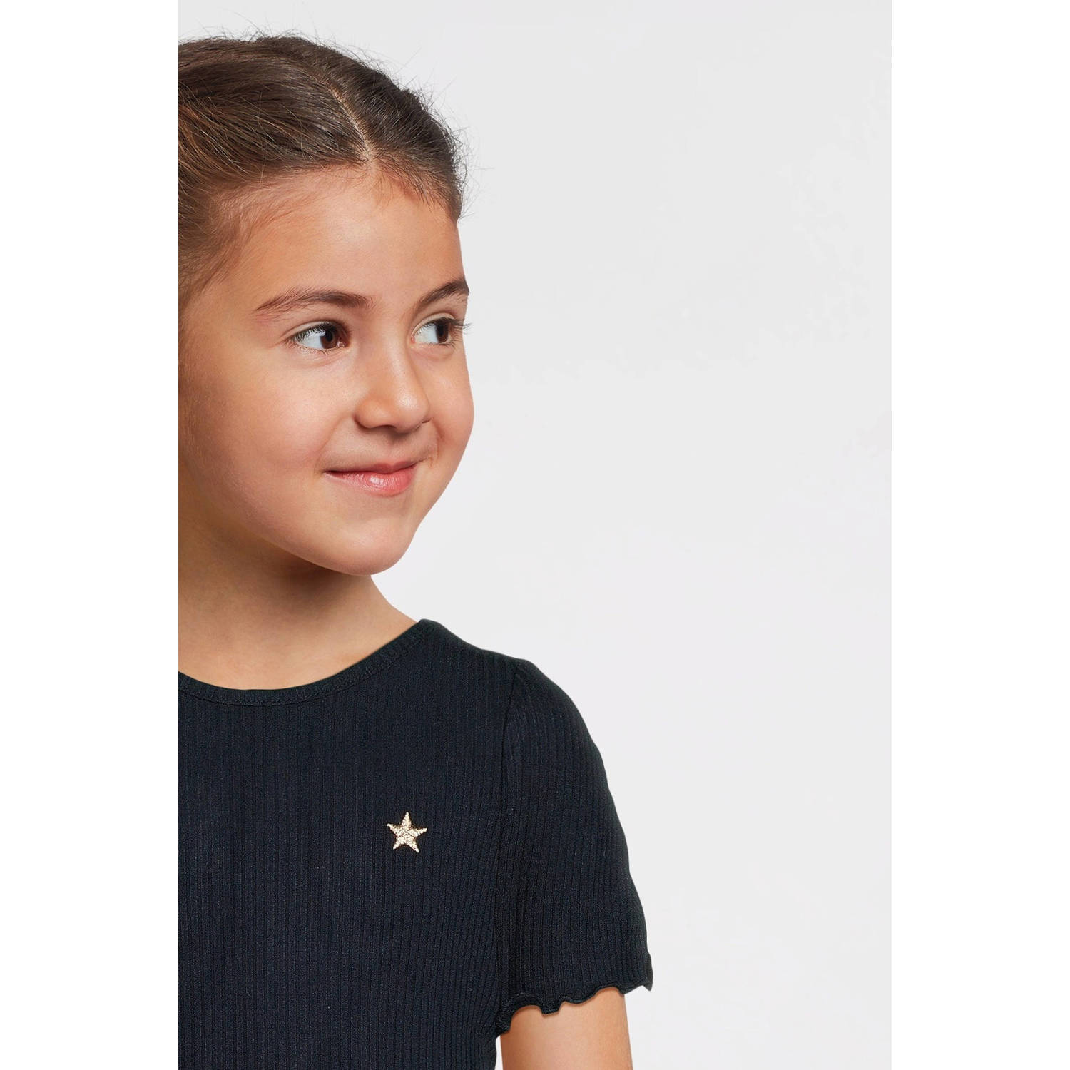Like Flo T-shirt donkerblauw