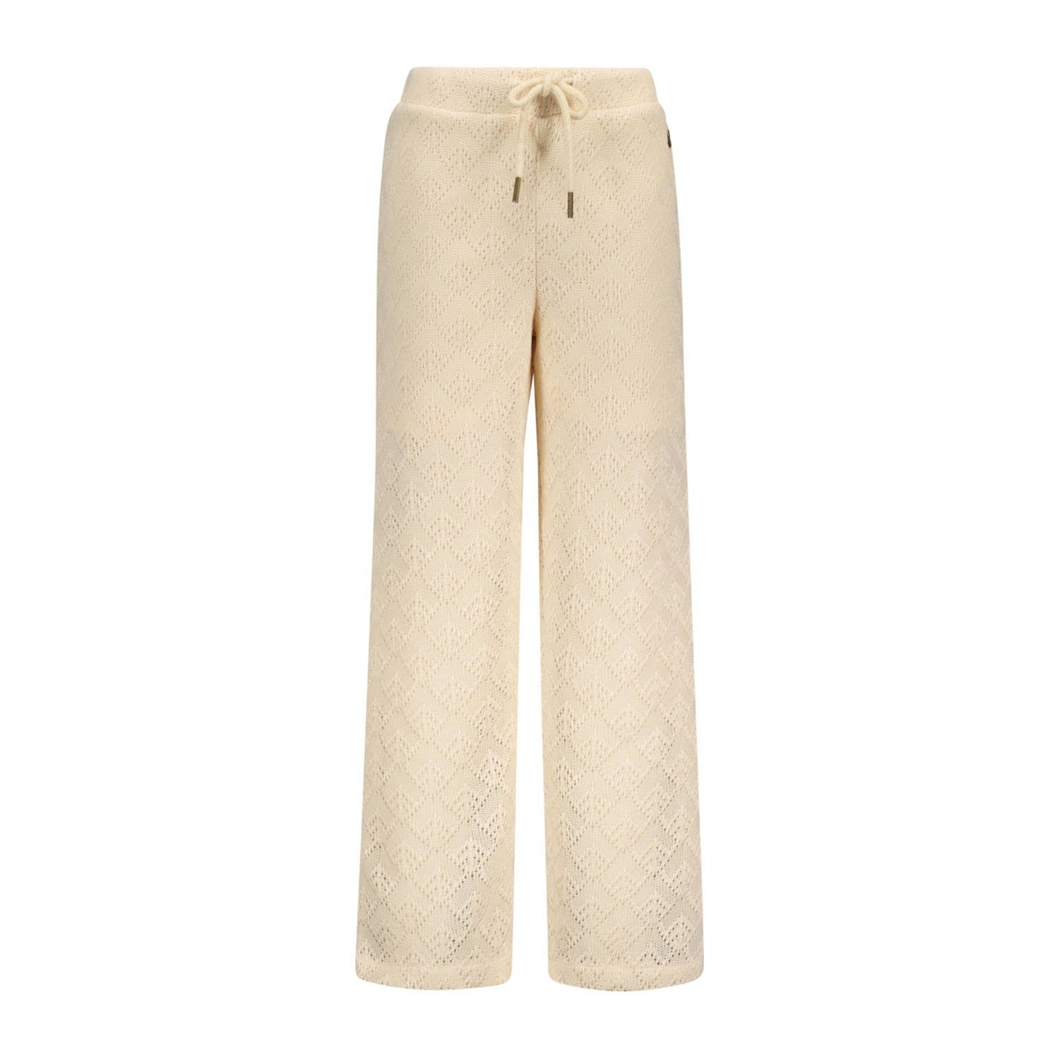 LIKE FLO Meisjes Broeken Flo Girls Crochet Pants Gebroken Wit