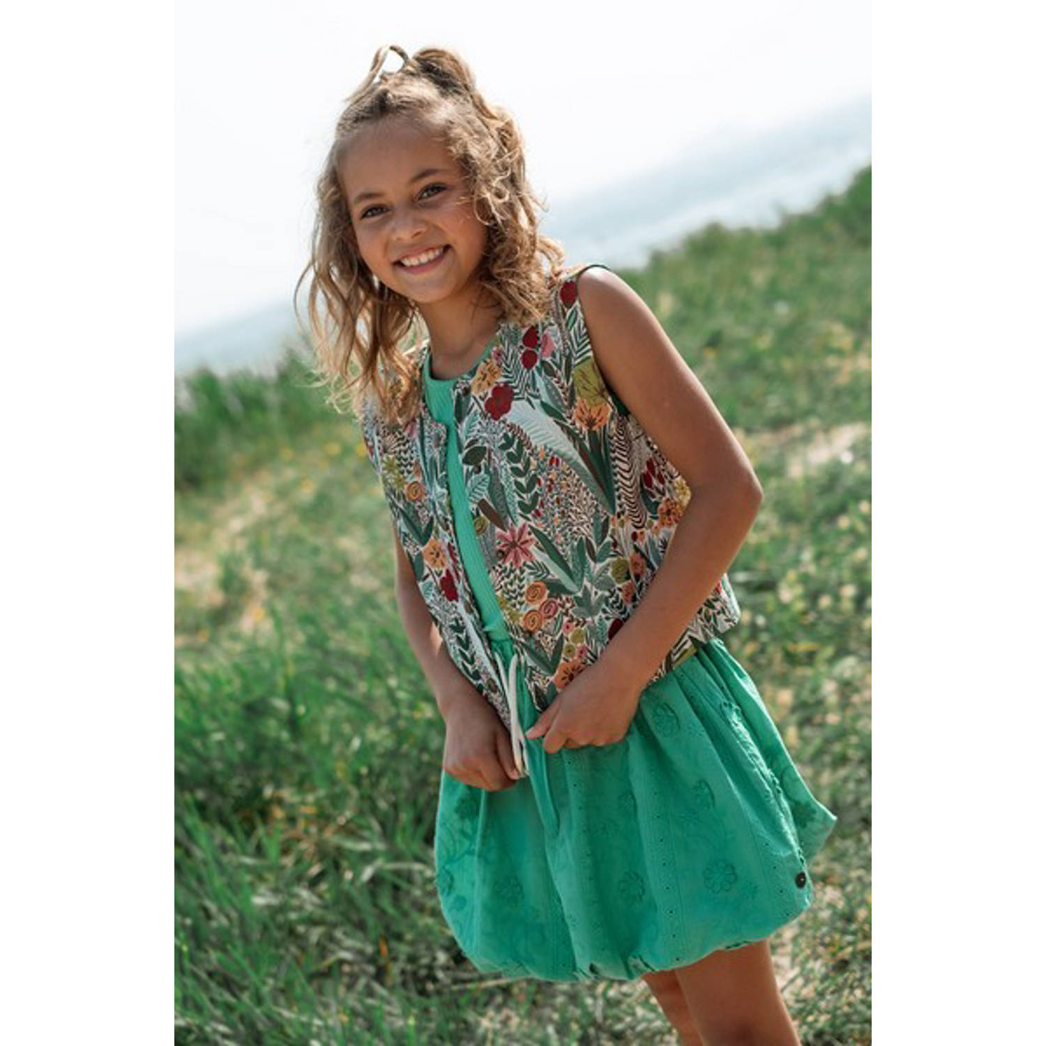 Like Flo gilet groen