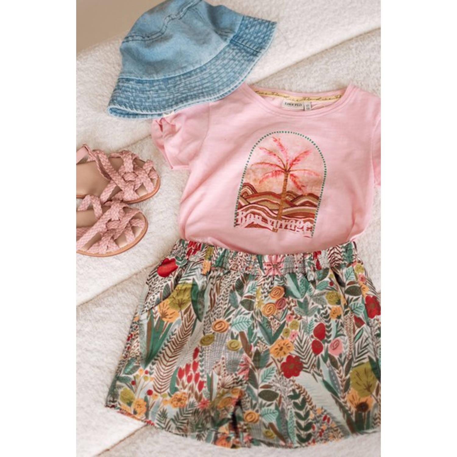 Like Flo casual short groen