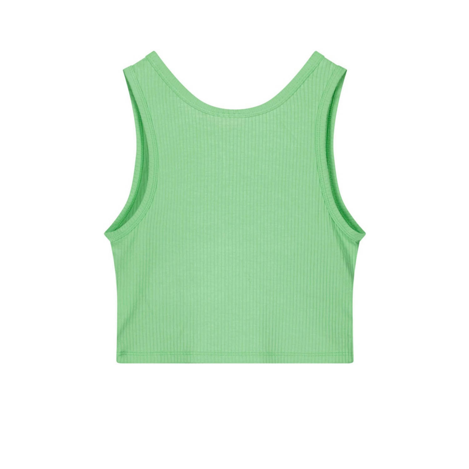 Like Flo Young mouwloze top groen
