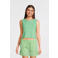 Like Flo Young mouwloze top groen