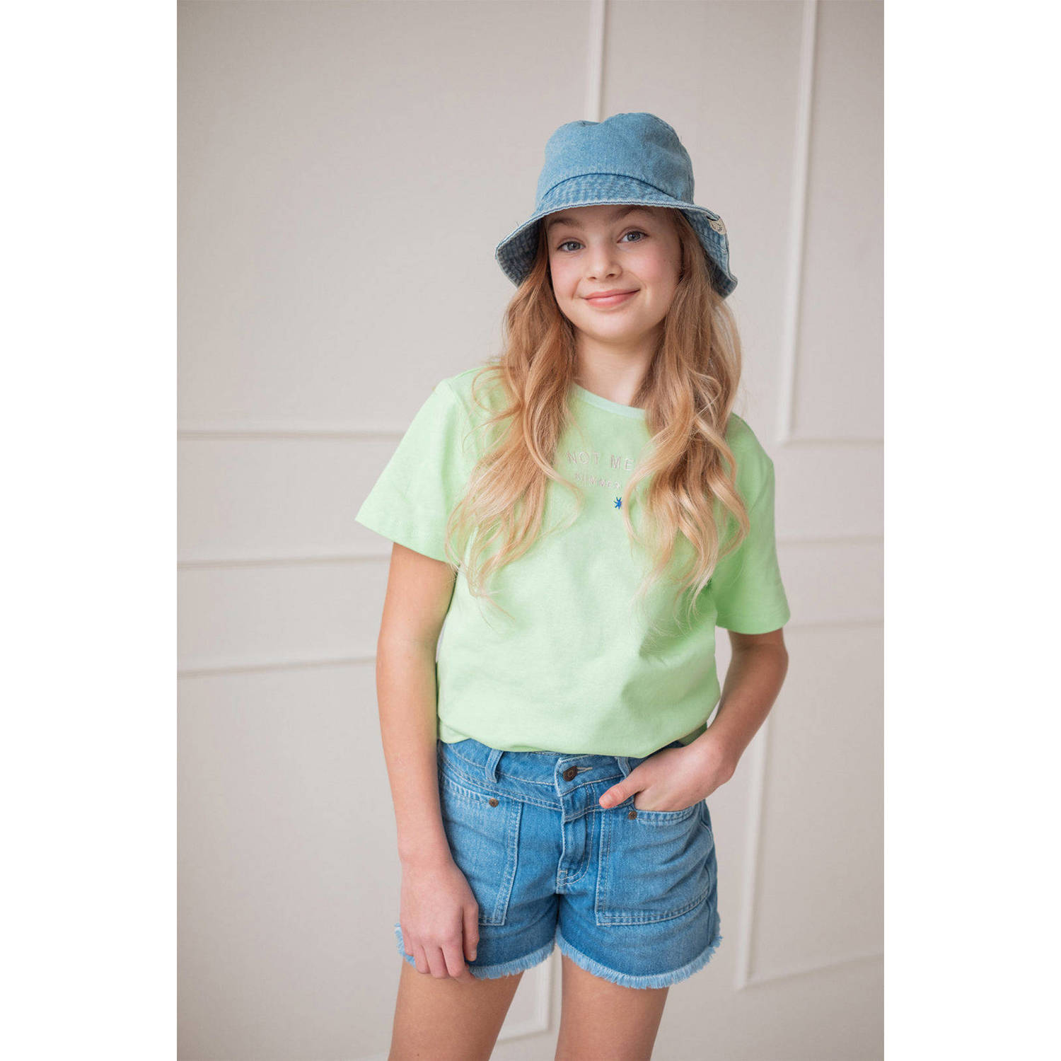 Like Flo Young T-shirt groen