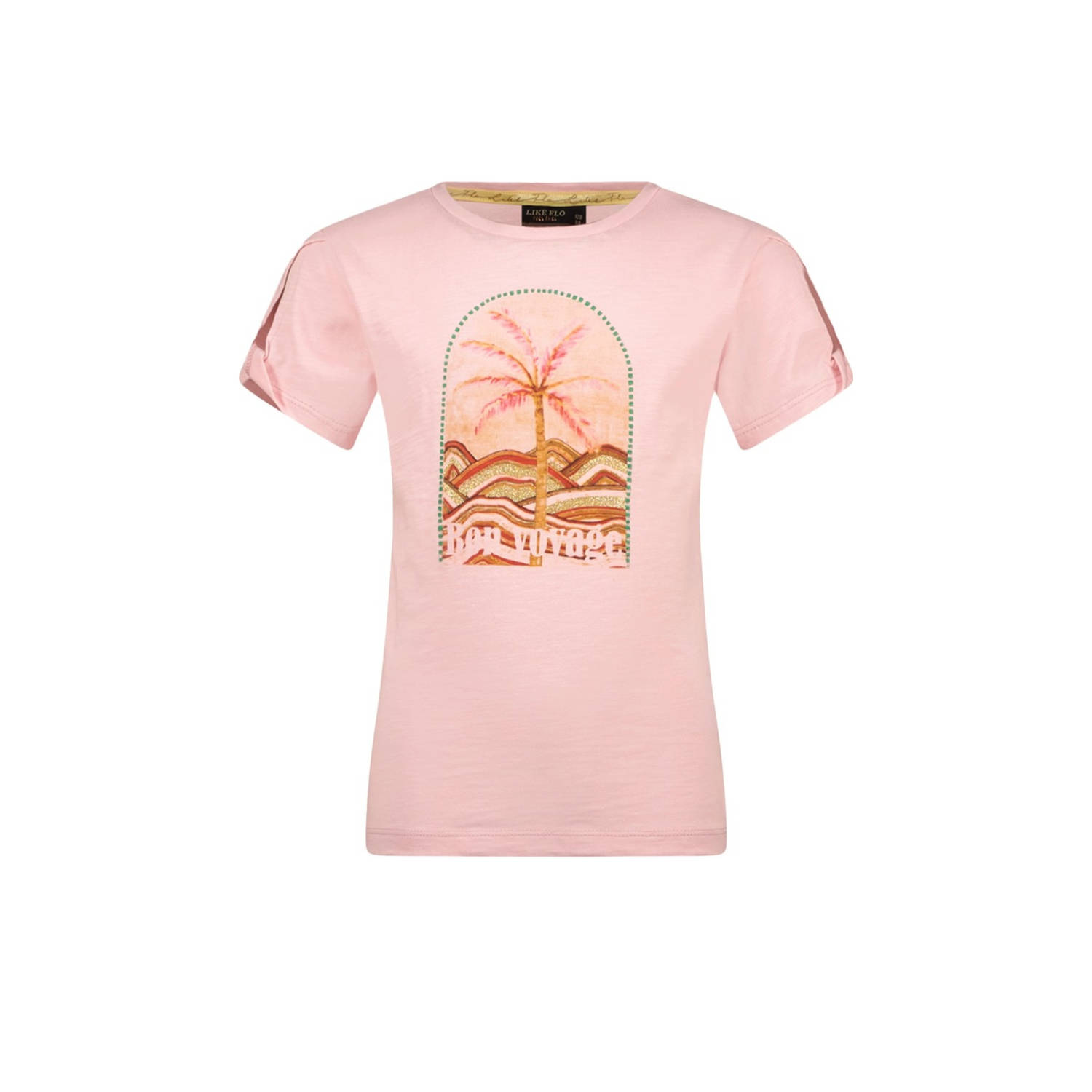 Like Flo T-shirt roze