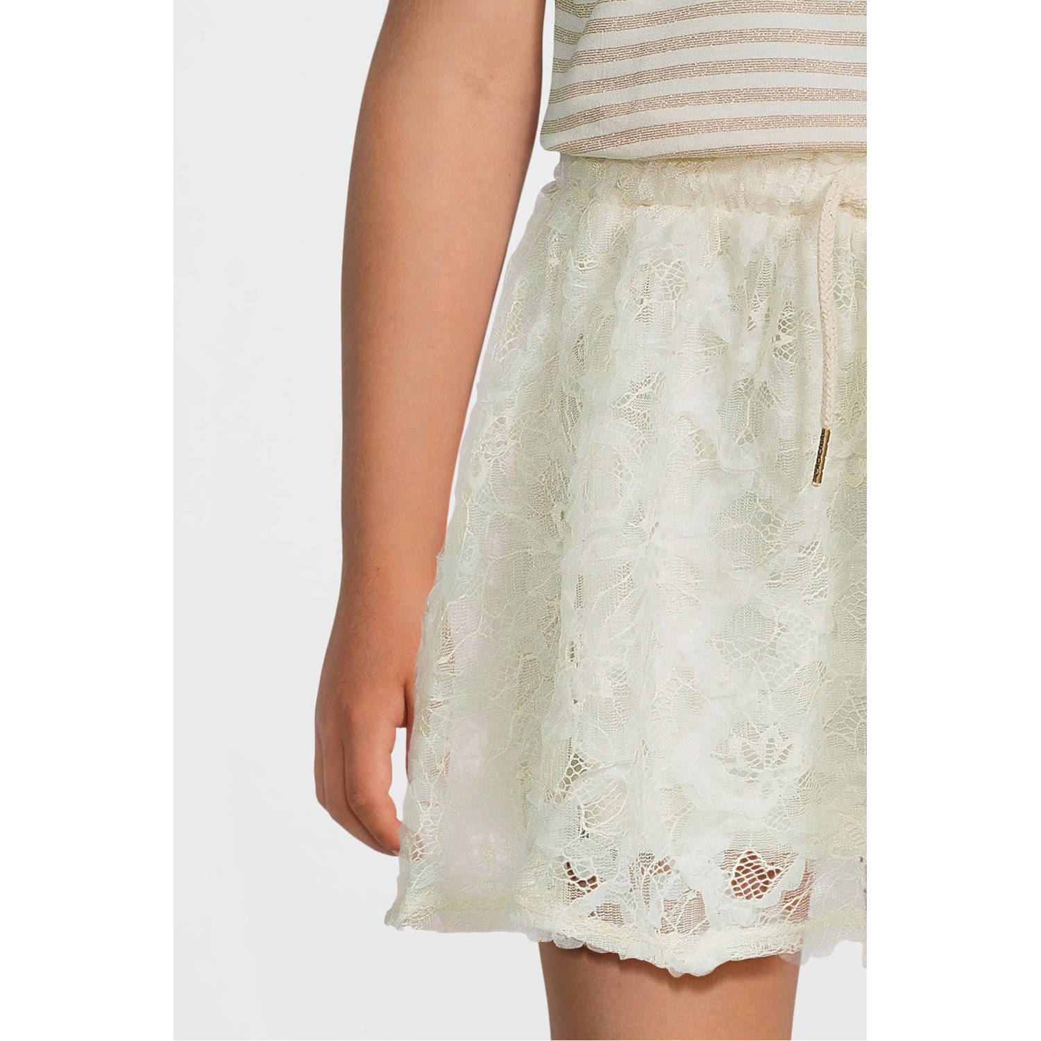 Like Flo midi jurk offwhite