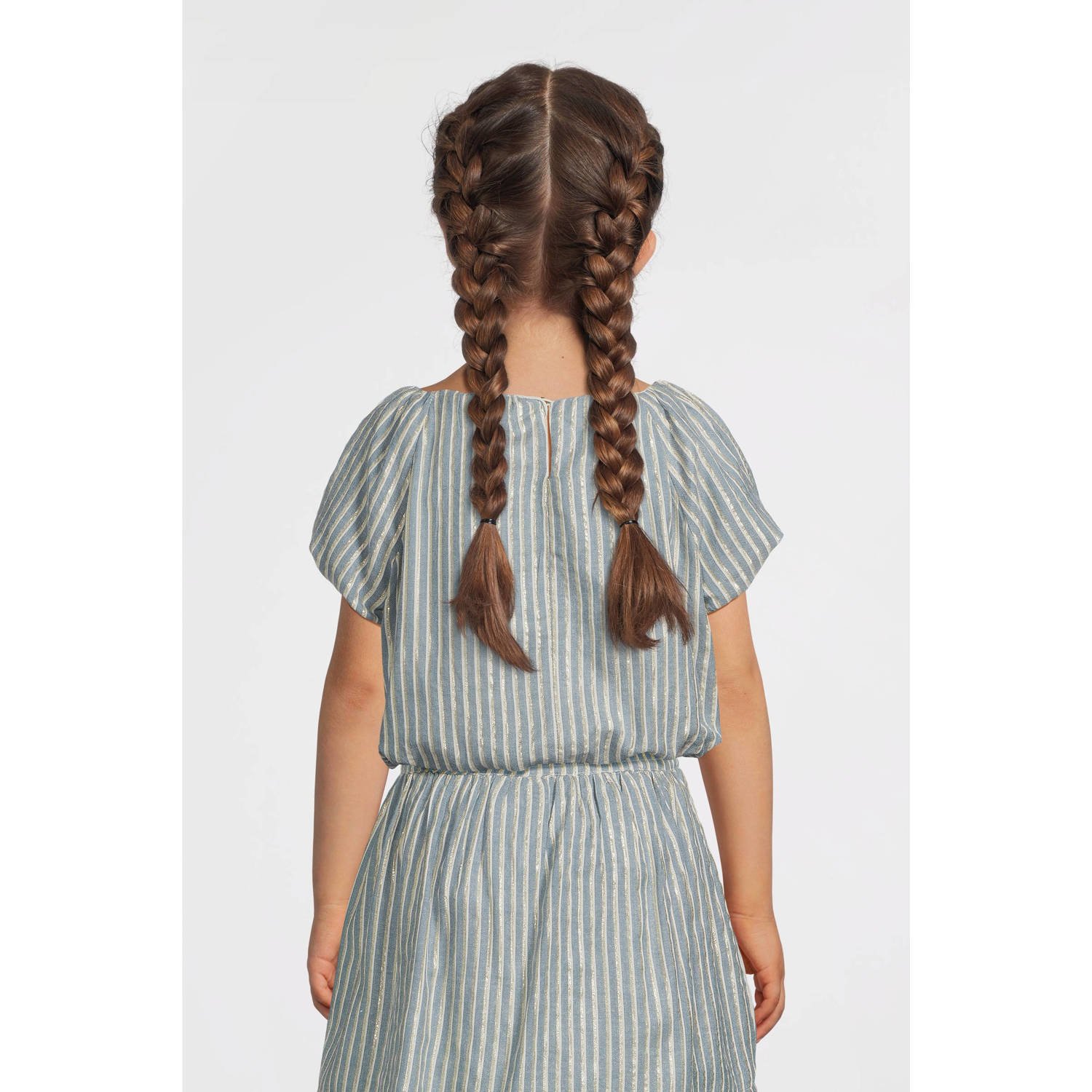 Like Flo cropped top lichtblauw