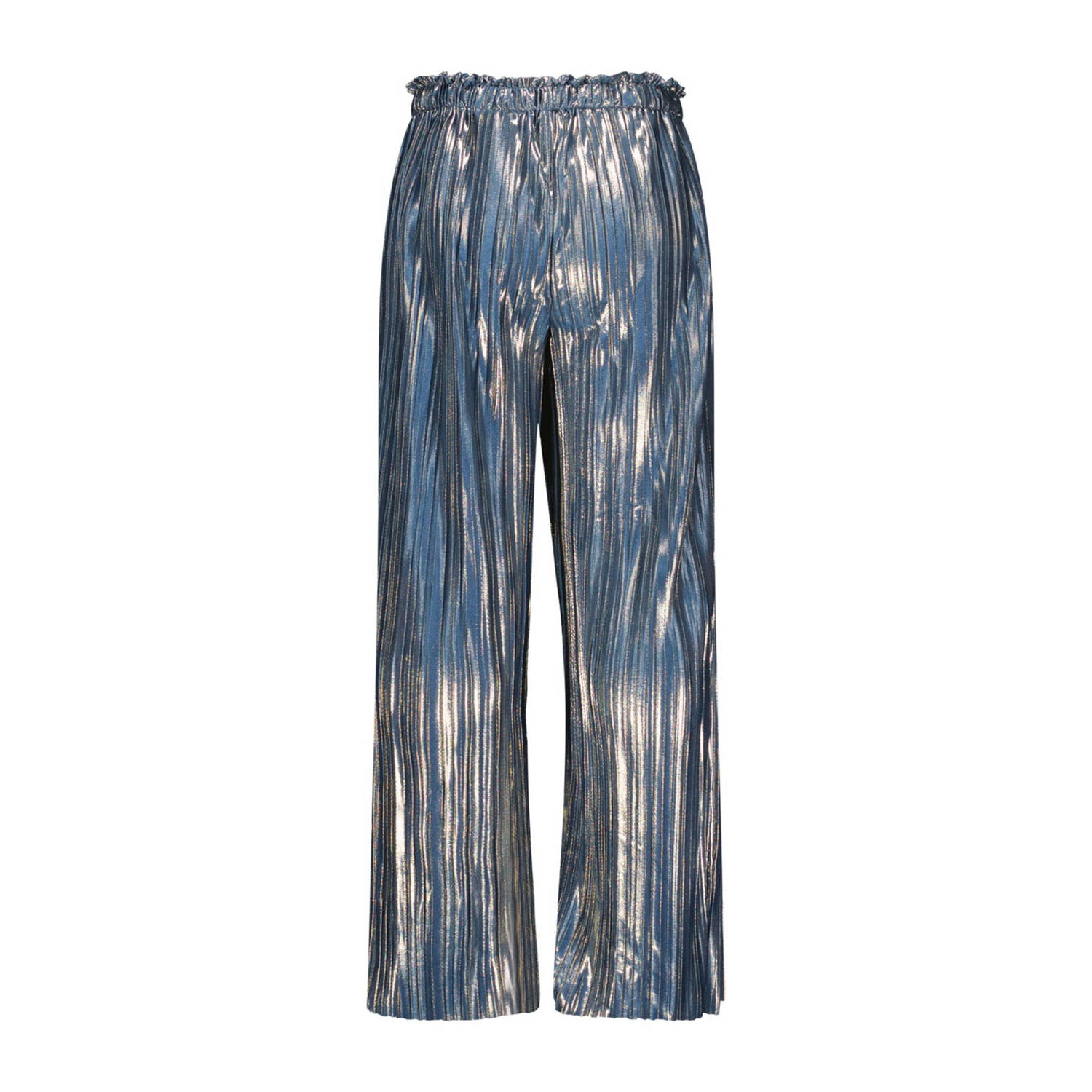 Like Flo straight casual broek donkerblauw