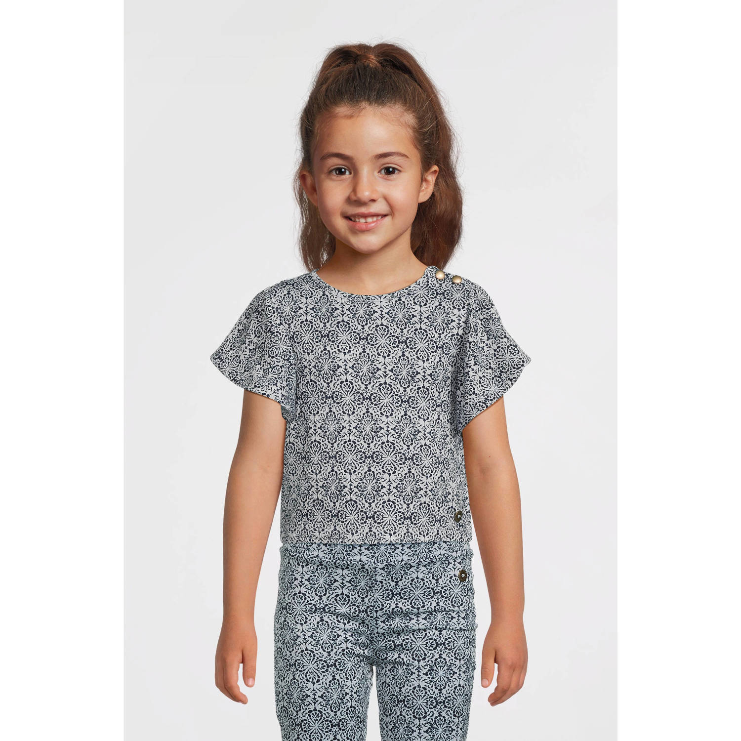 Like Flo blousetop blauw