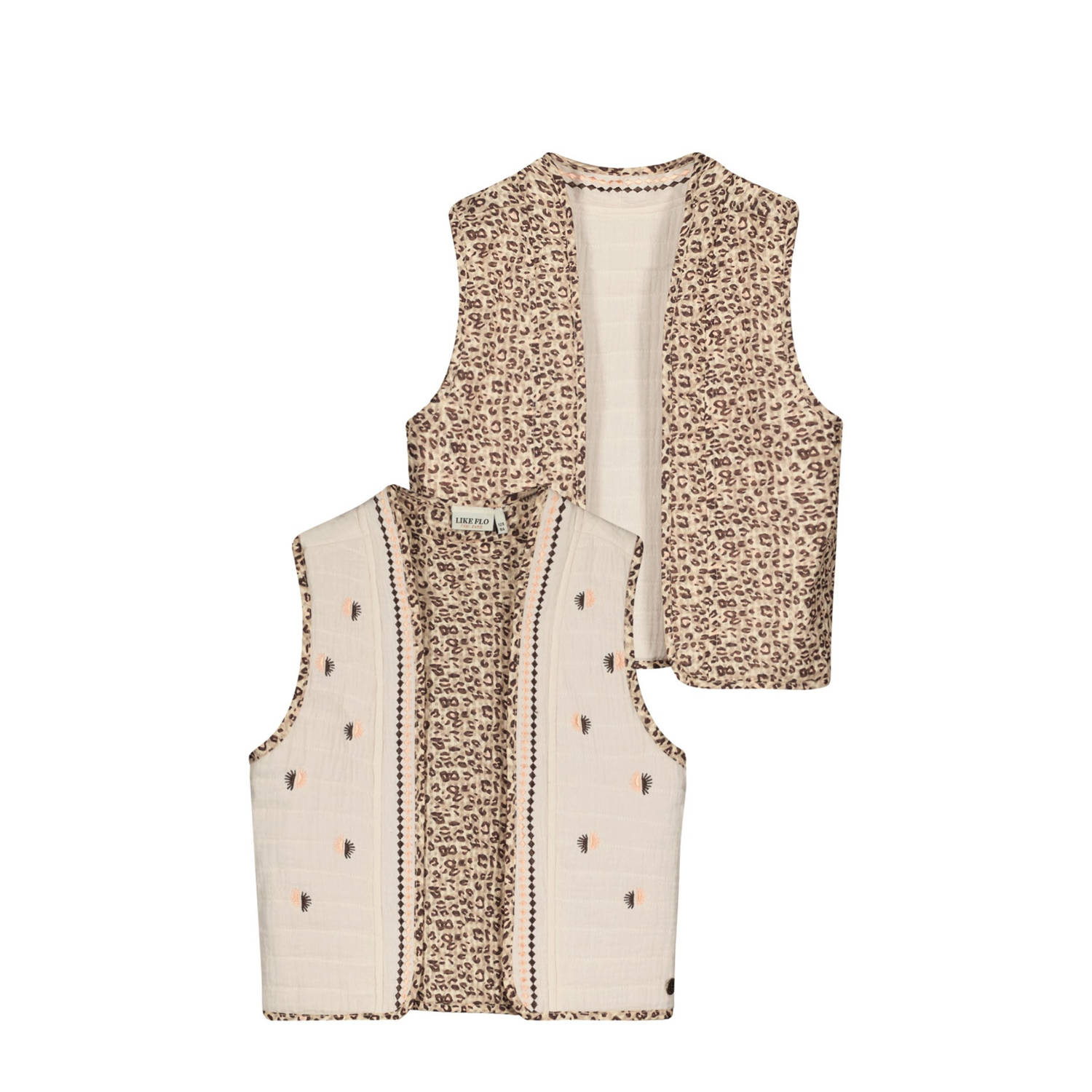 Like Flo gilet bruin
