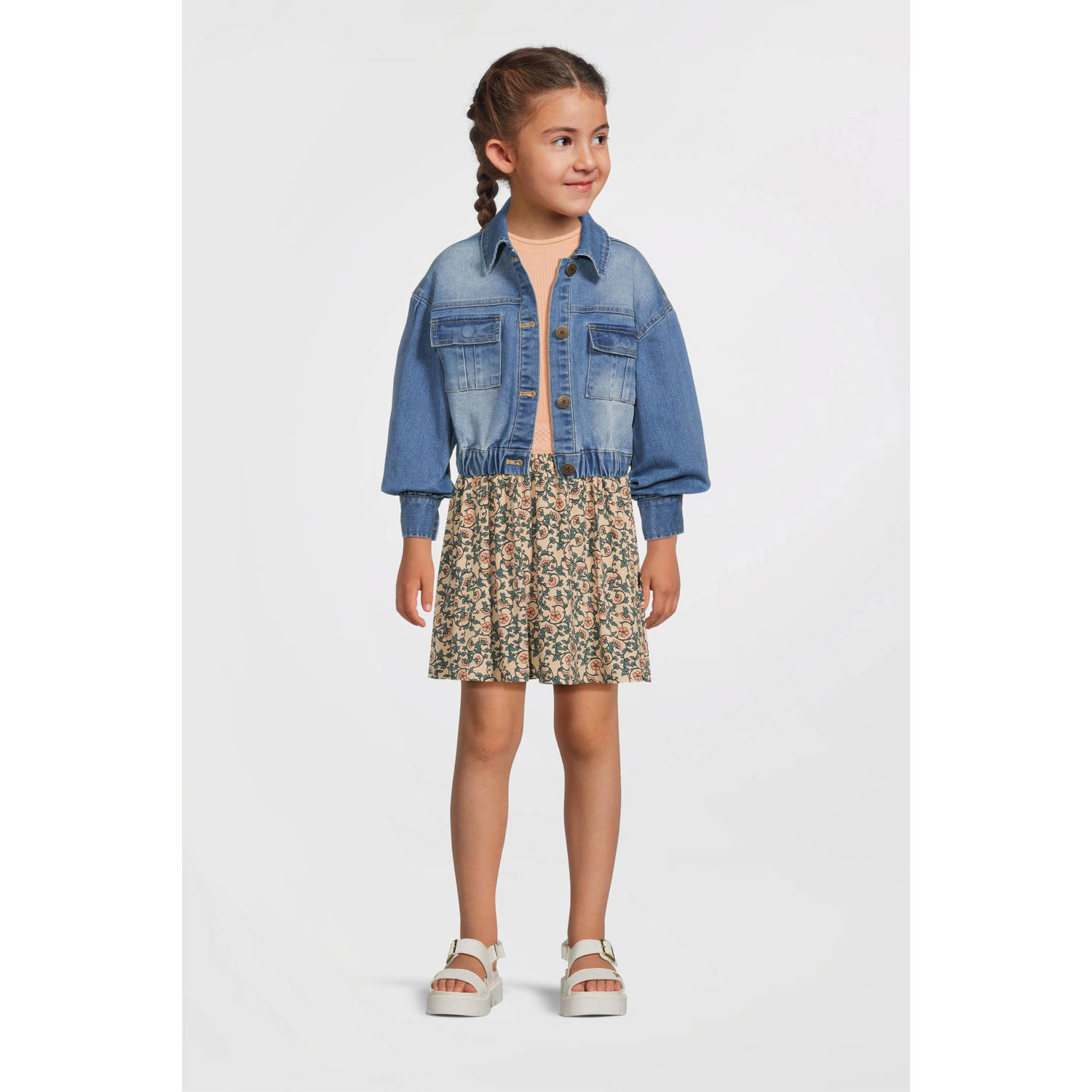 Like Flo spijkerjas medium blue denim