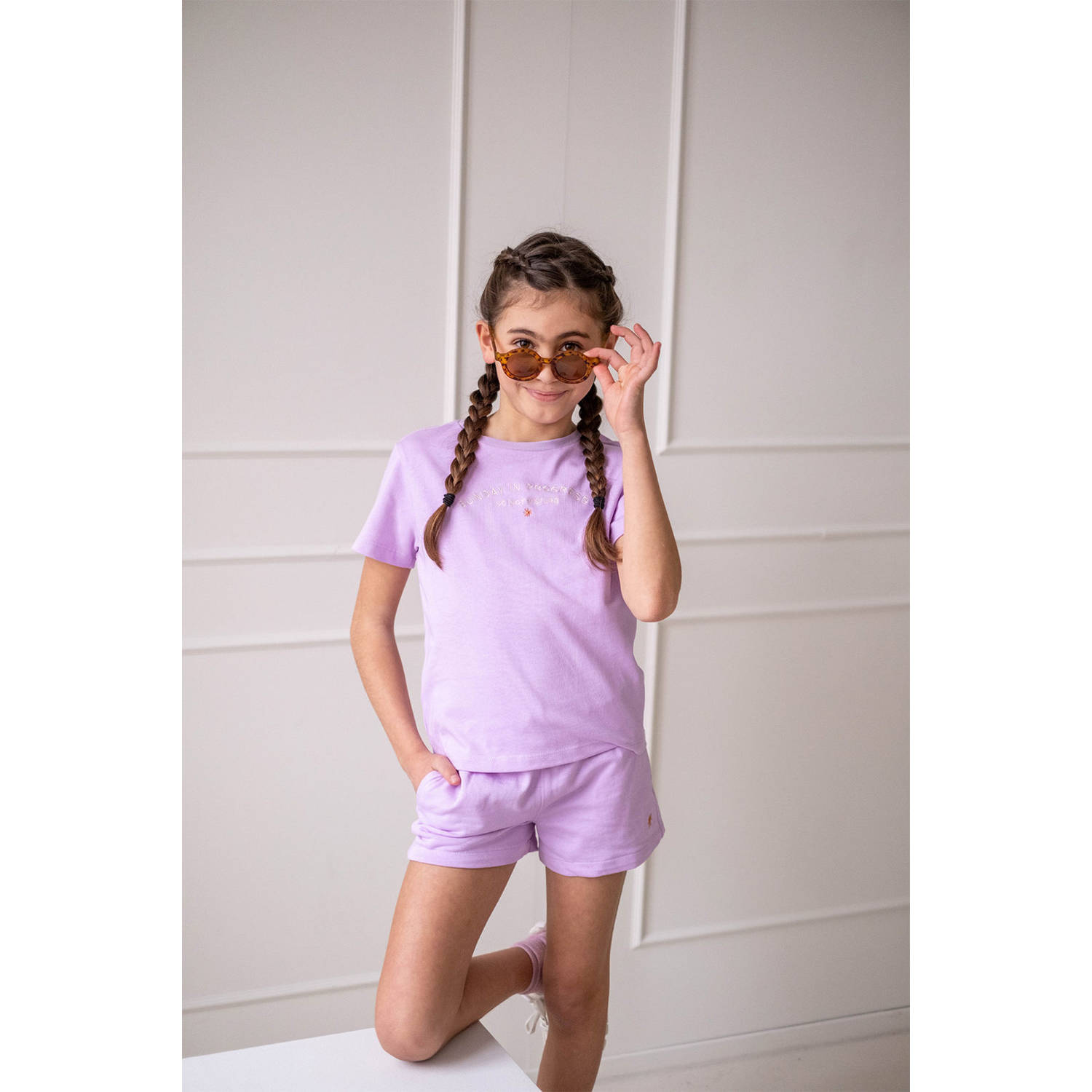 Like Flo Young casual short lila