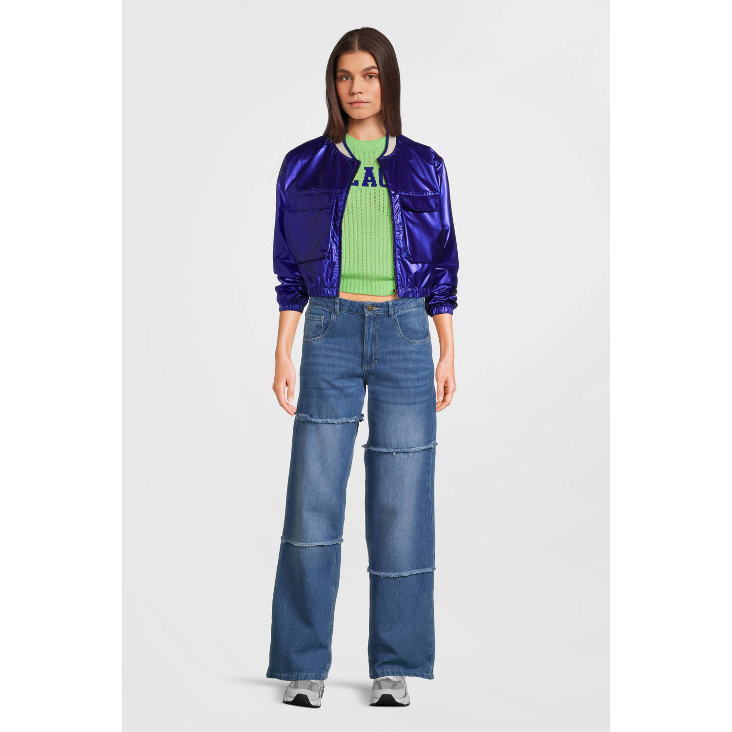Like Flo Young jeans medium blue denim