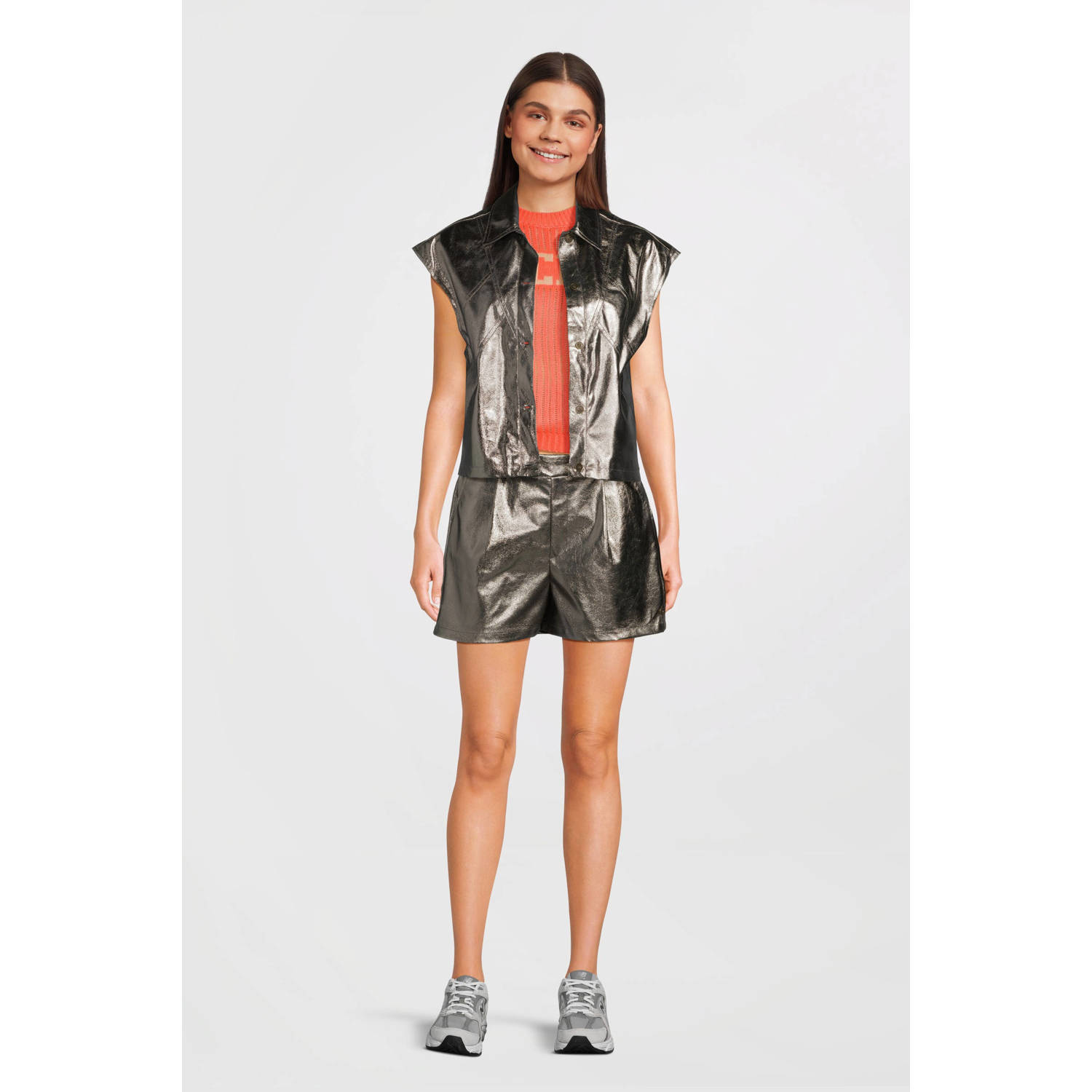 Like Flo Young gilet antraciet