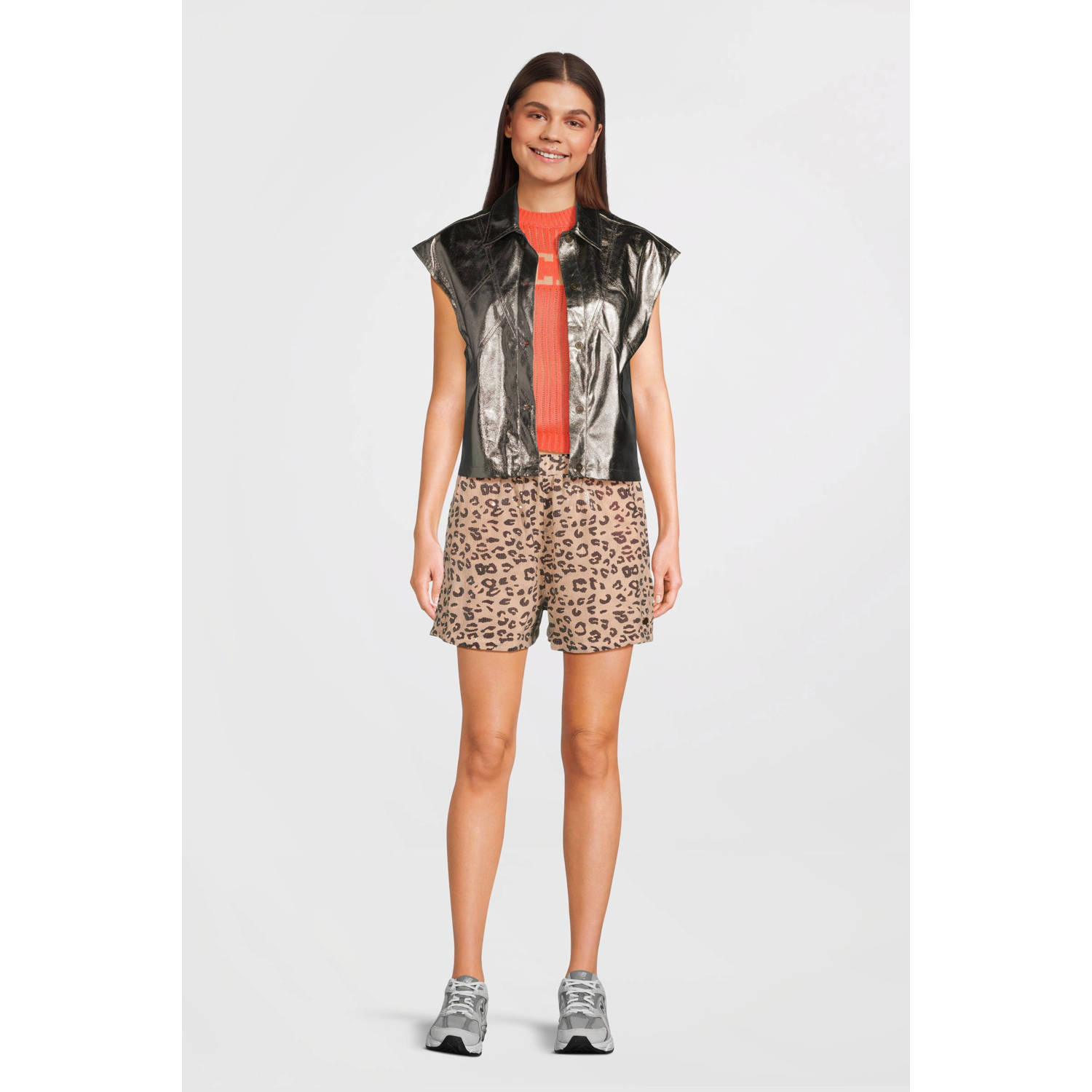 Like Flo Young gilet antraciet