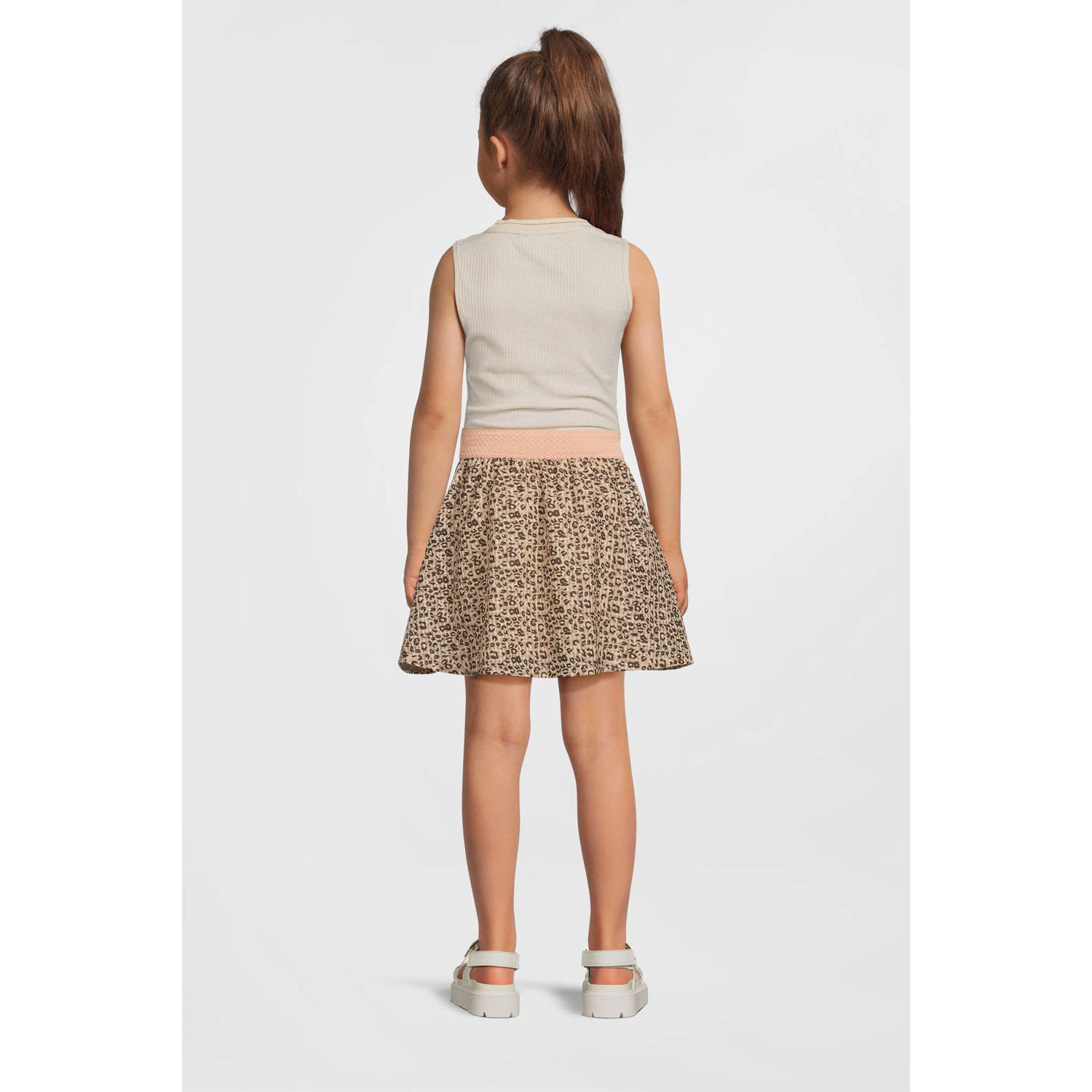 Like Flo zomerjurk beige
