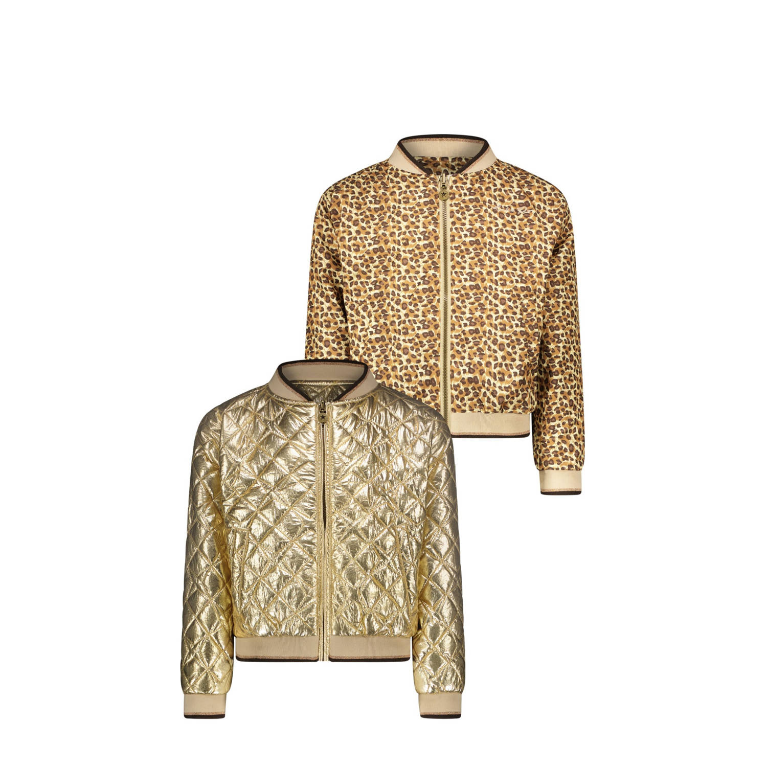 Like Flo reversible jas goud