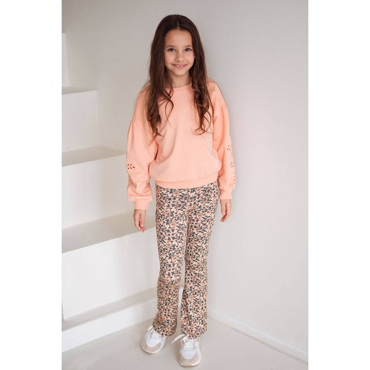 Like Flo sweater oranje