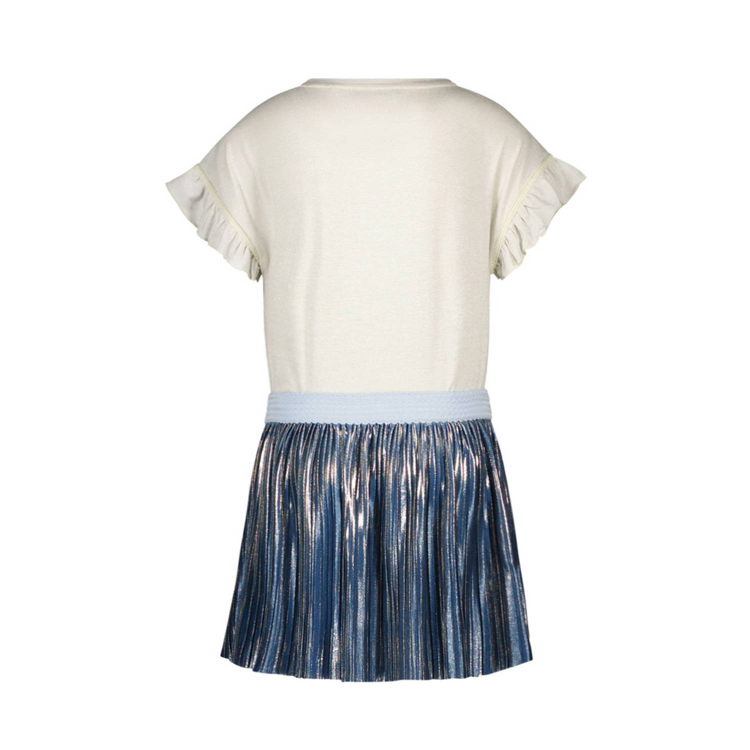 Like Flo midi jurk blauw