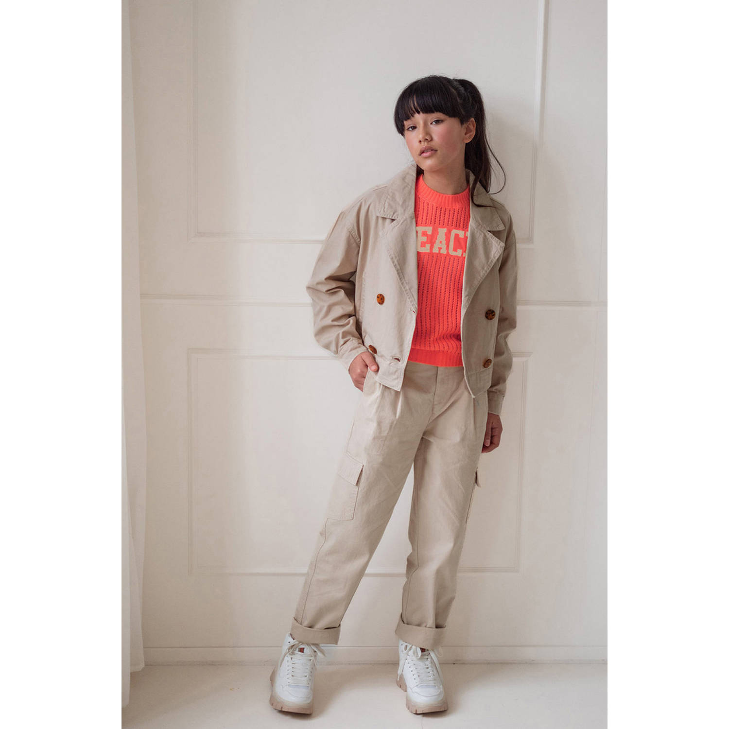 Like Flo Young trenchcoat beige