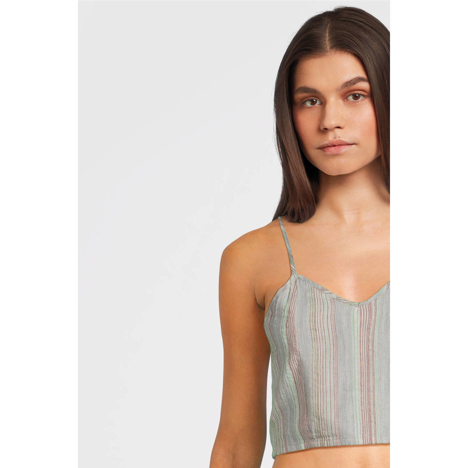 Like Flo Young cropped top lila