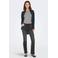 ONLY regular waist flared jeans black denim