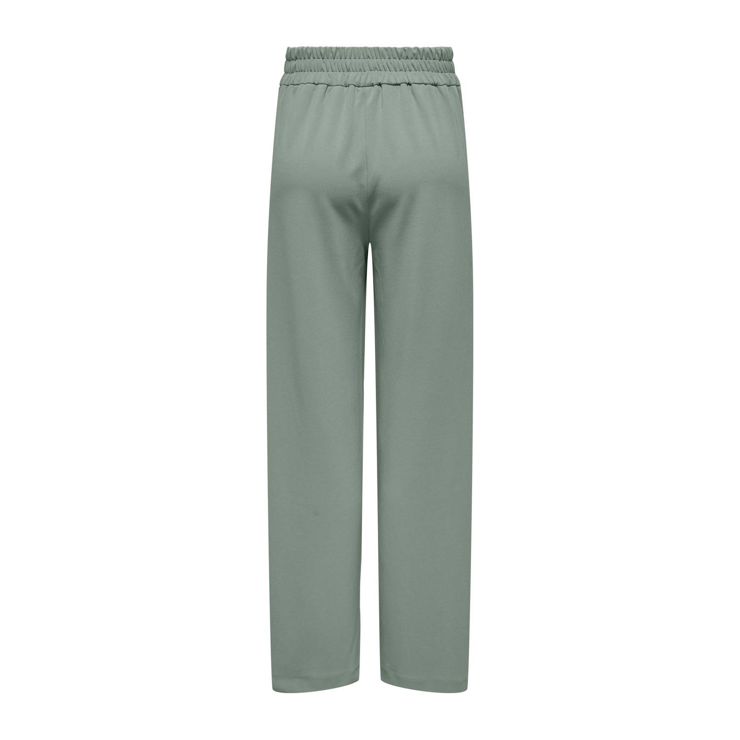 ONLY straight high waist casual broek kaki