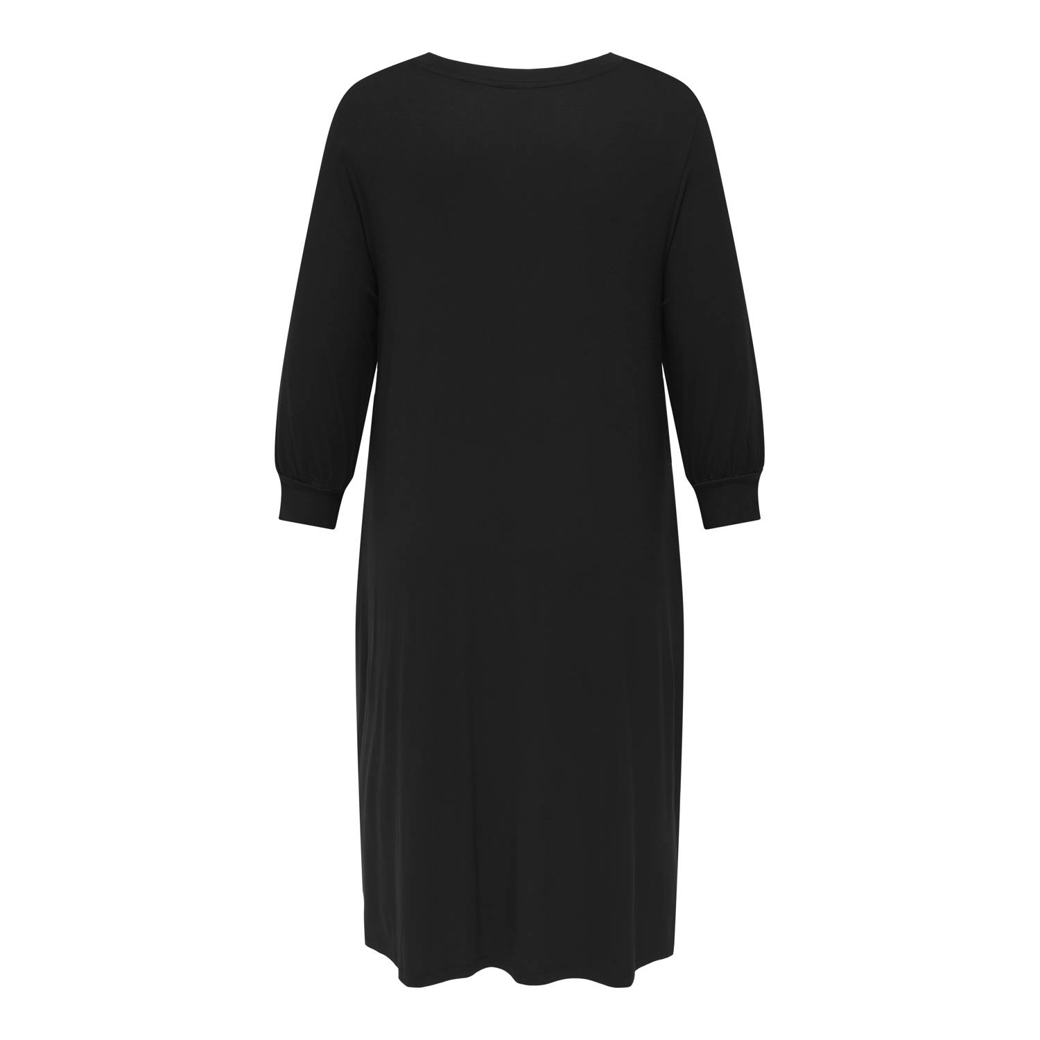 ONLY CARMAKOMA midi jurk zwart