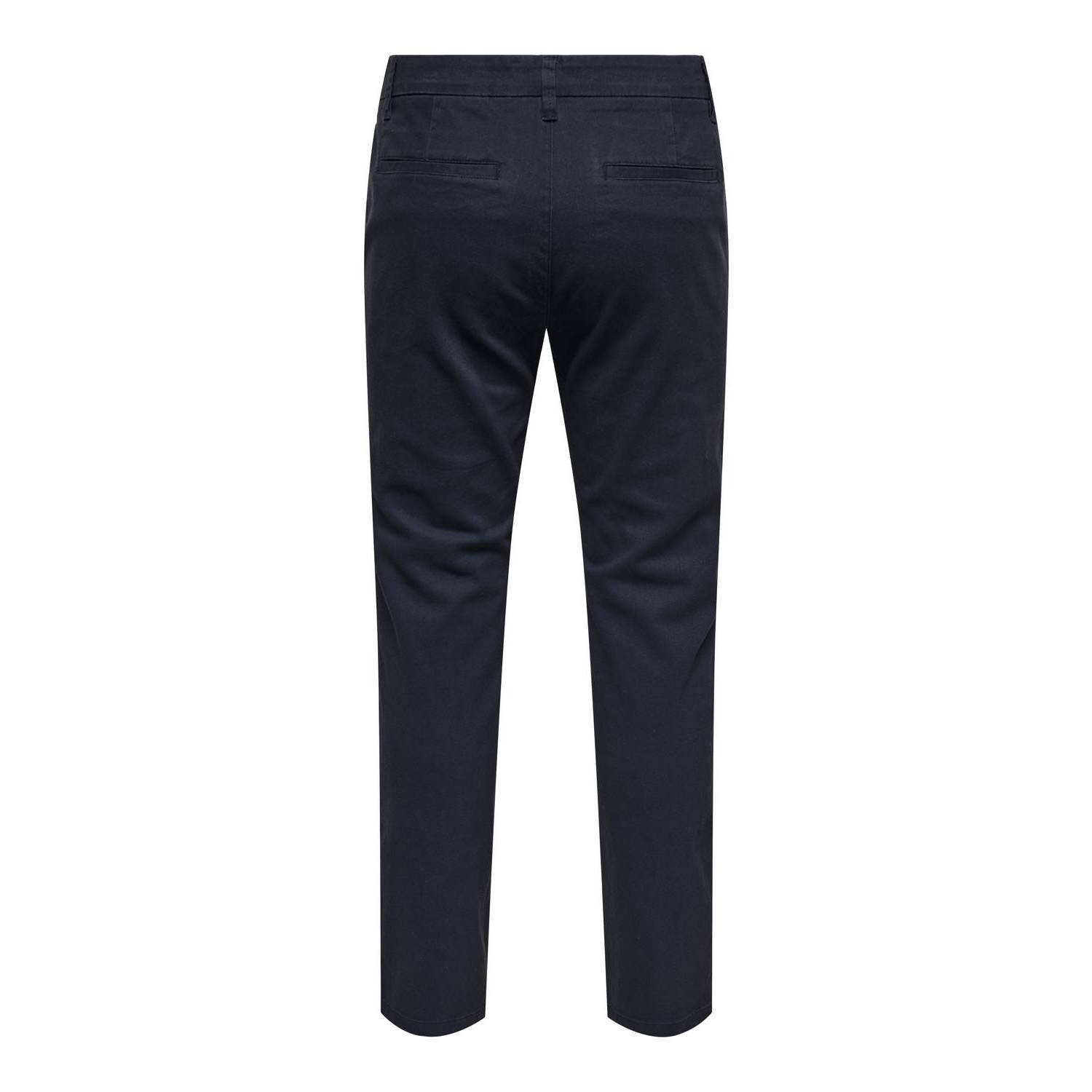 ONLY & SONS slim chino donkerblauw