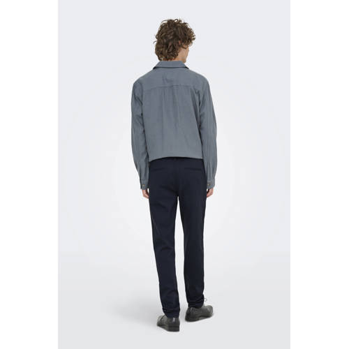 ONLY & SONS slim chino donkerblauw afbeelding