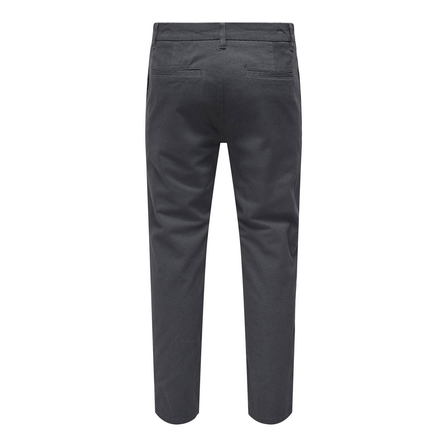 ONLY & SONS slim chino grijs