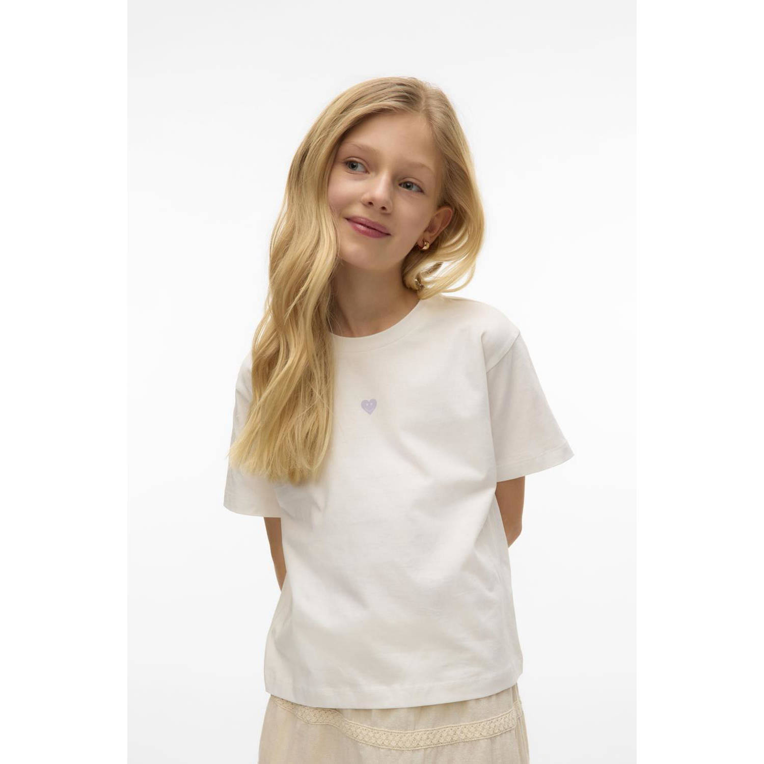 VERO MODA GIRL T-shirt wit
