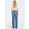 ONLY high waist wide leg jeans light blue denim