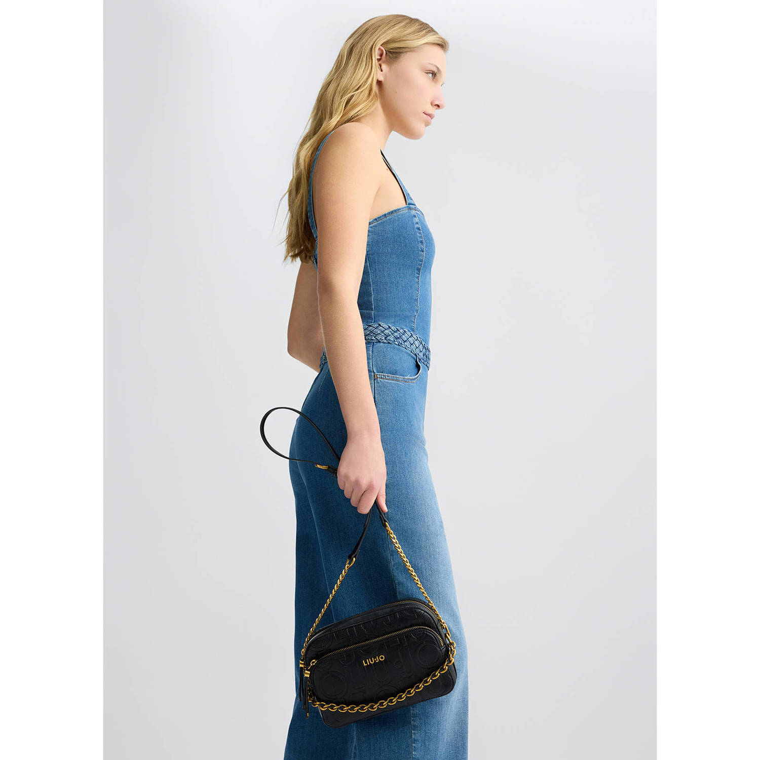 Liu Jo crossbody tas Adonide zwart