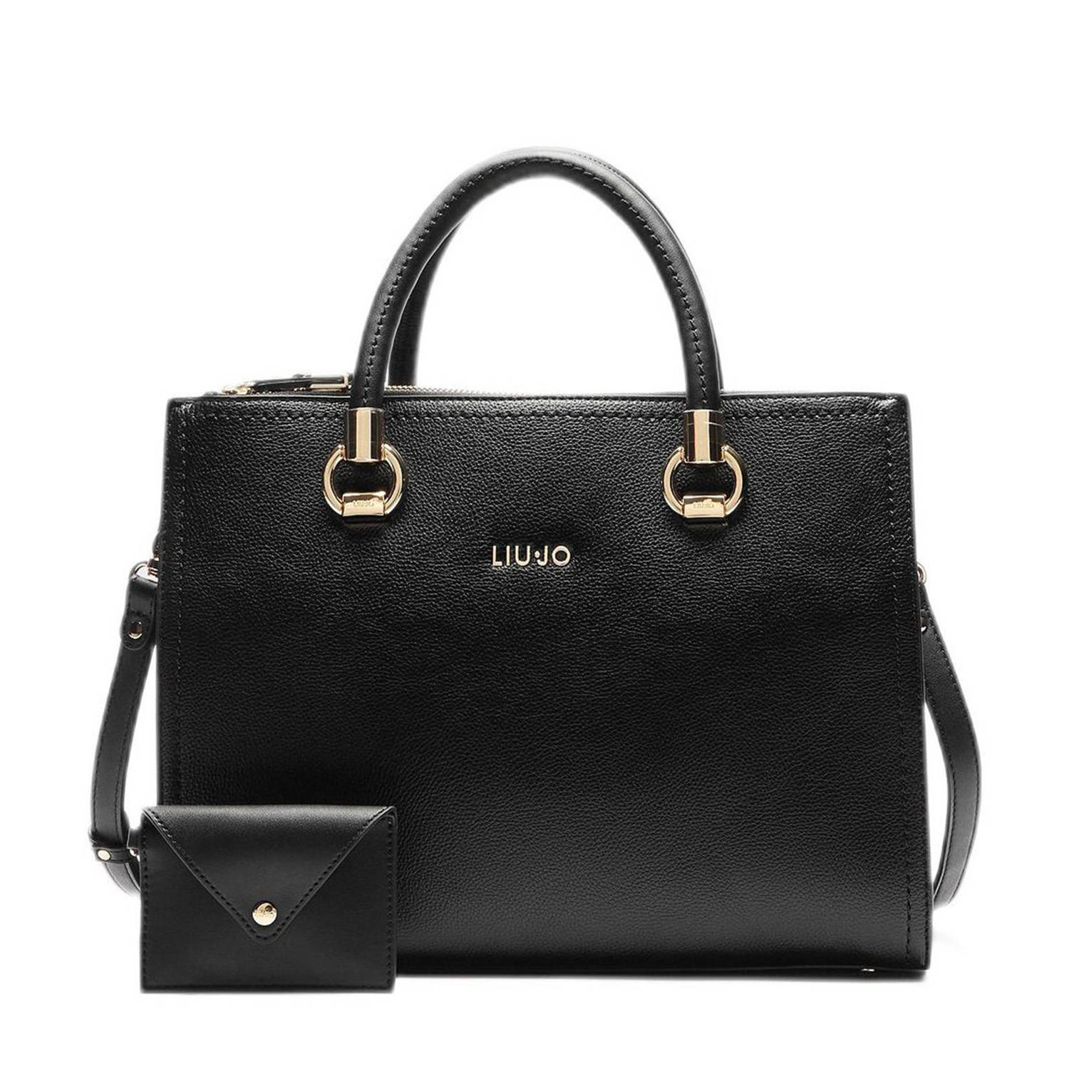 Liu Jo White Handtas met labeldetail model 'MANHATTAN'