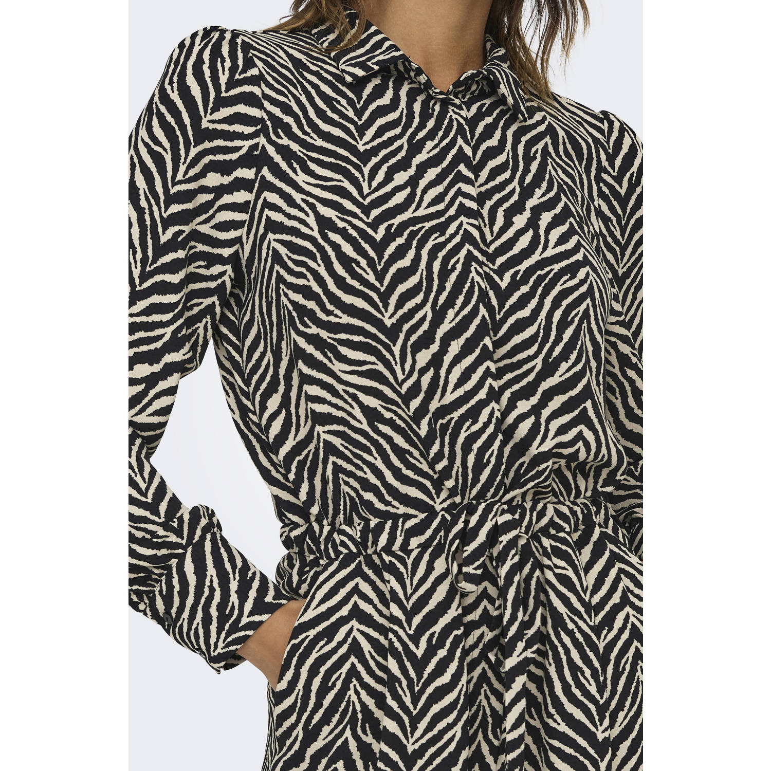 ONLY regular jumpsuit zwart