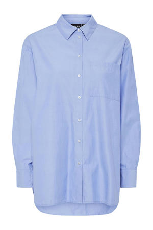 blouse blauw