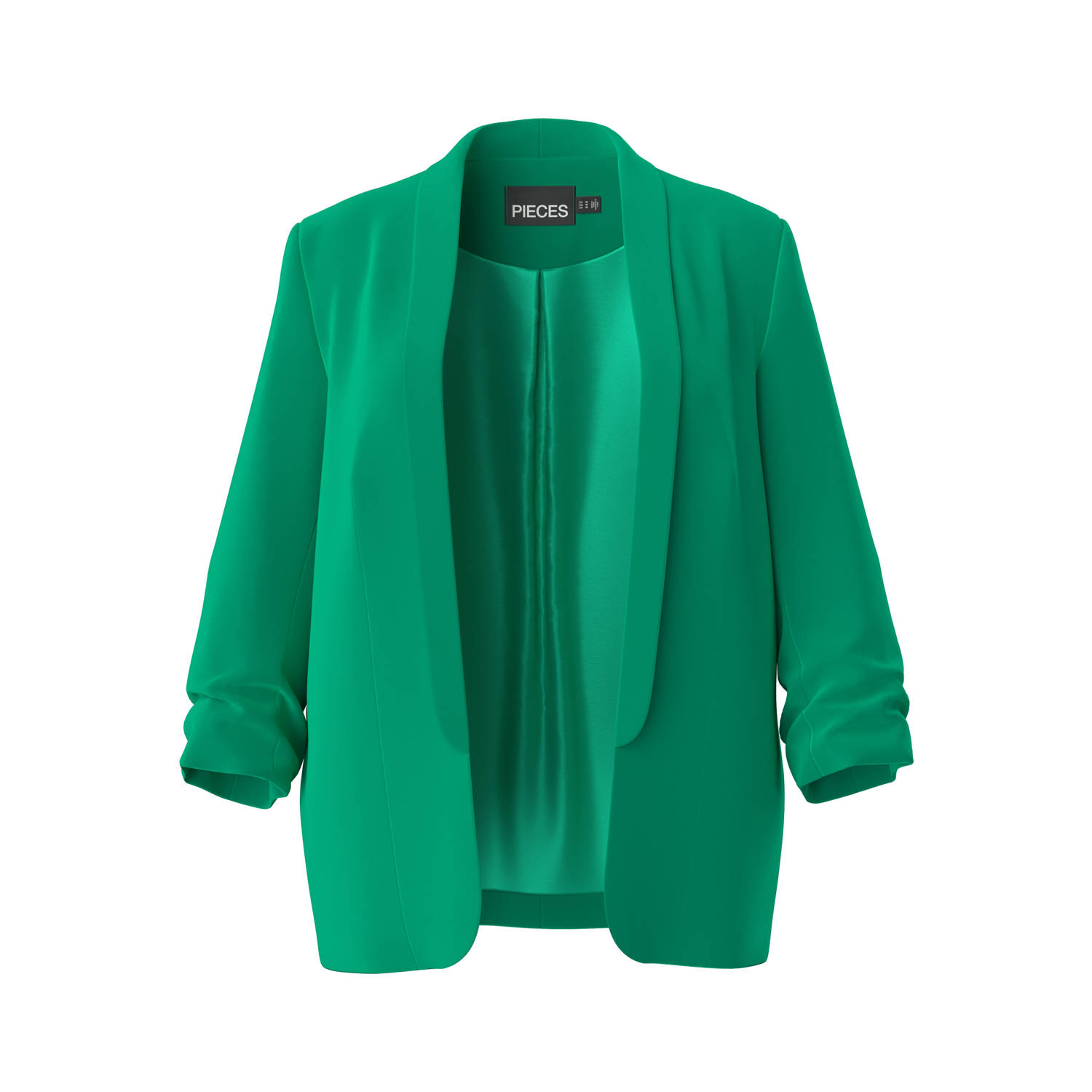 PIECES Curve regular blazer groen
