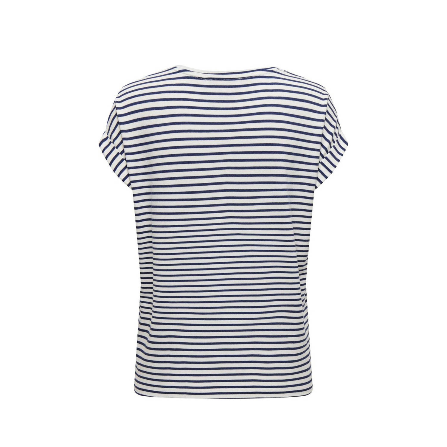 ONLY top donkerblauw