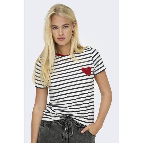 ONLY T-shirt zwart afbeelding