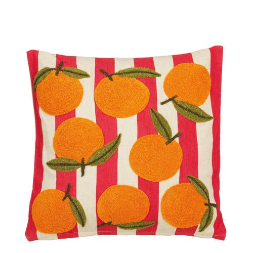 Mica Decorations sierkussen sinaasappel (45x45 cm) afbeelding
