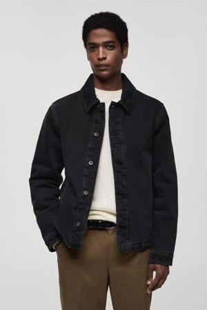 spijkerjas dark blue denim