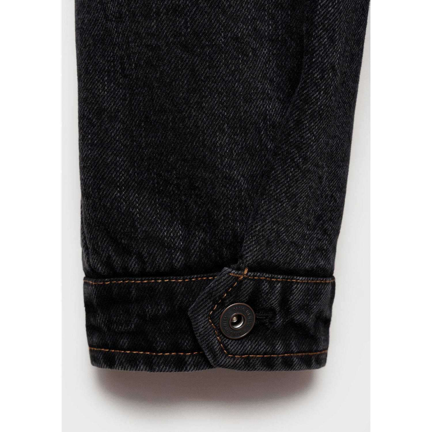 Mango Man spijkerjas dark blue denim