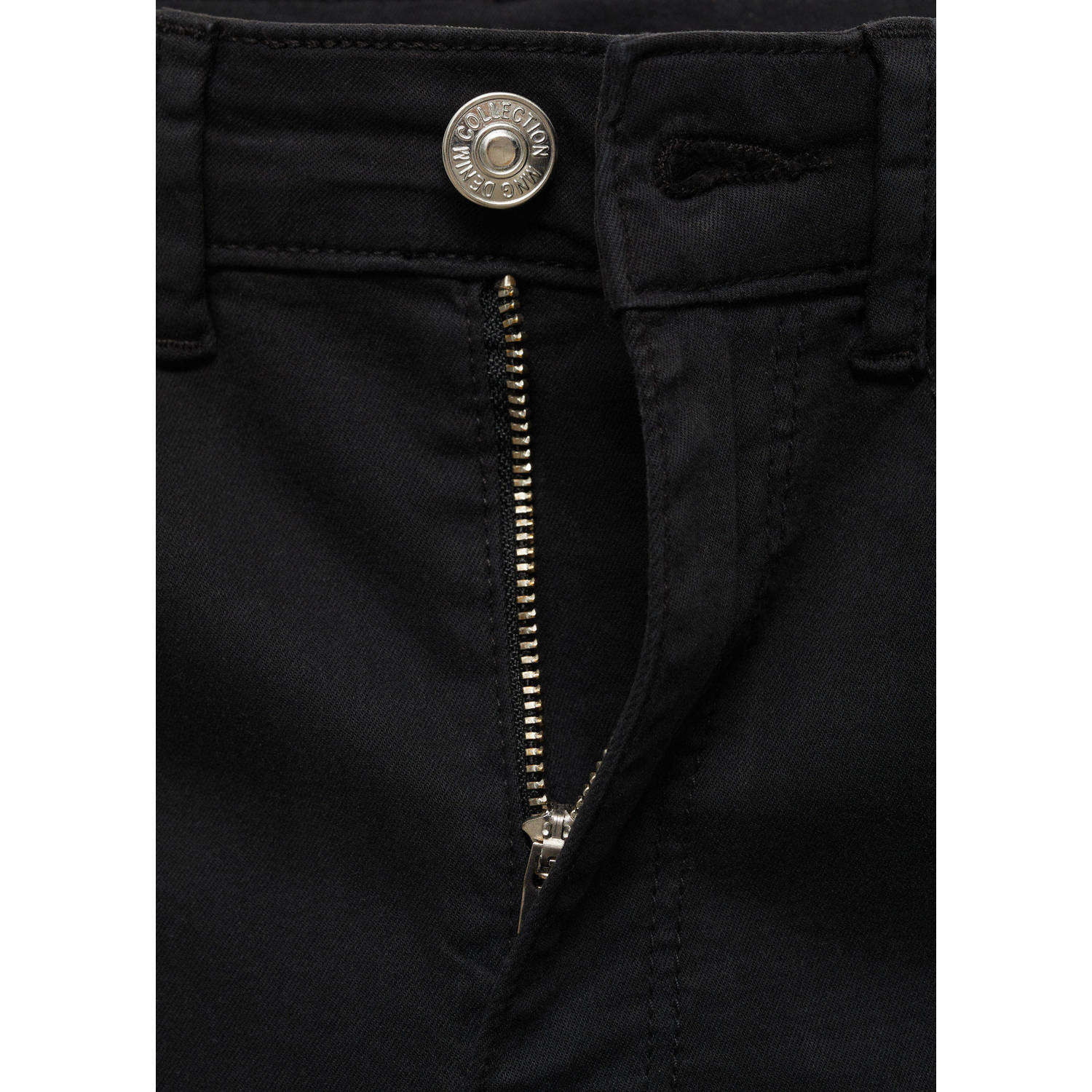 MANGO TEEN flared broek zwart