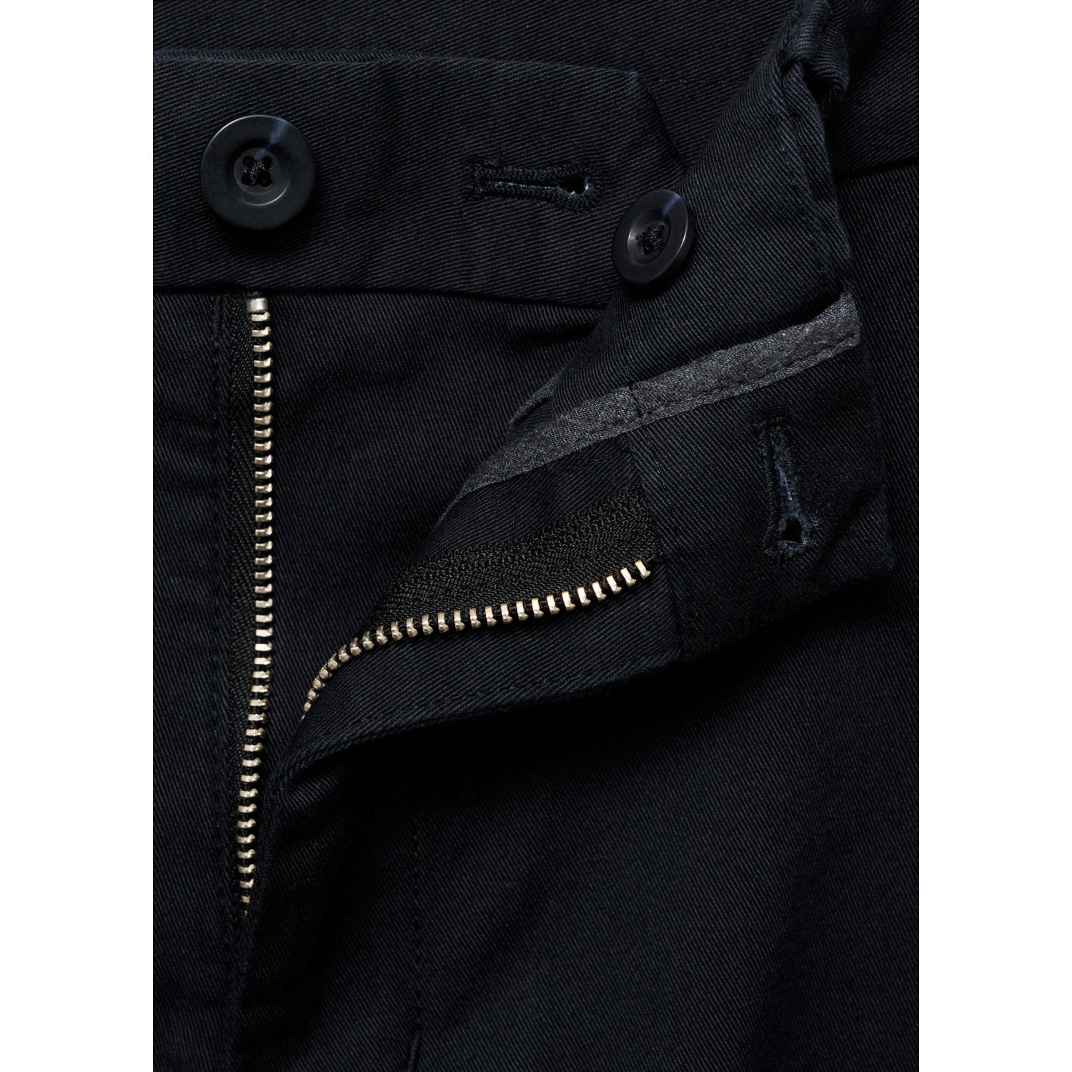 Mango Man slim fit chino donkerblauw