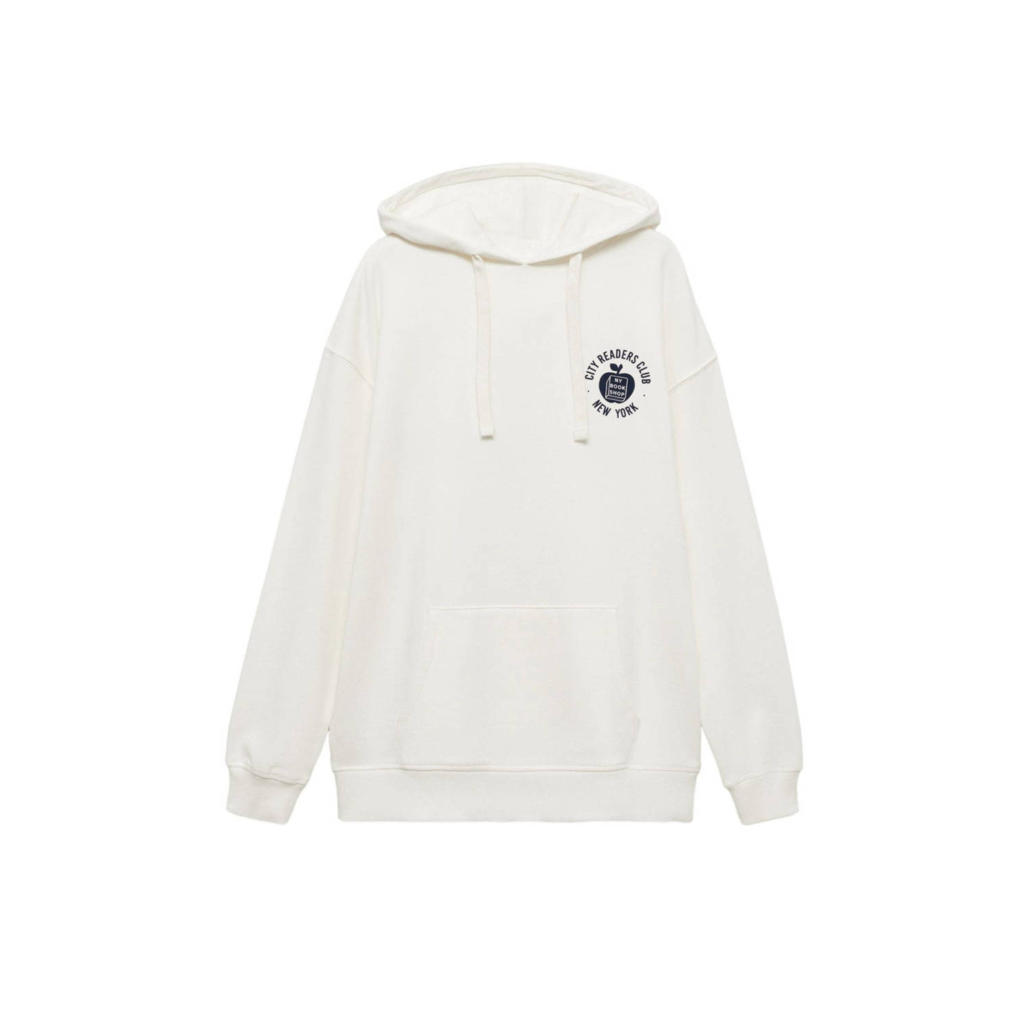 MANGO TEEN hoodie wit